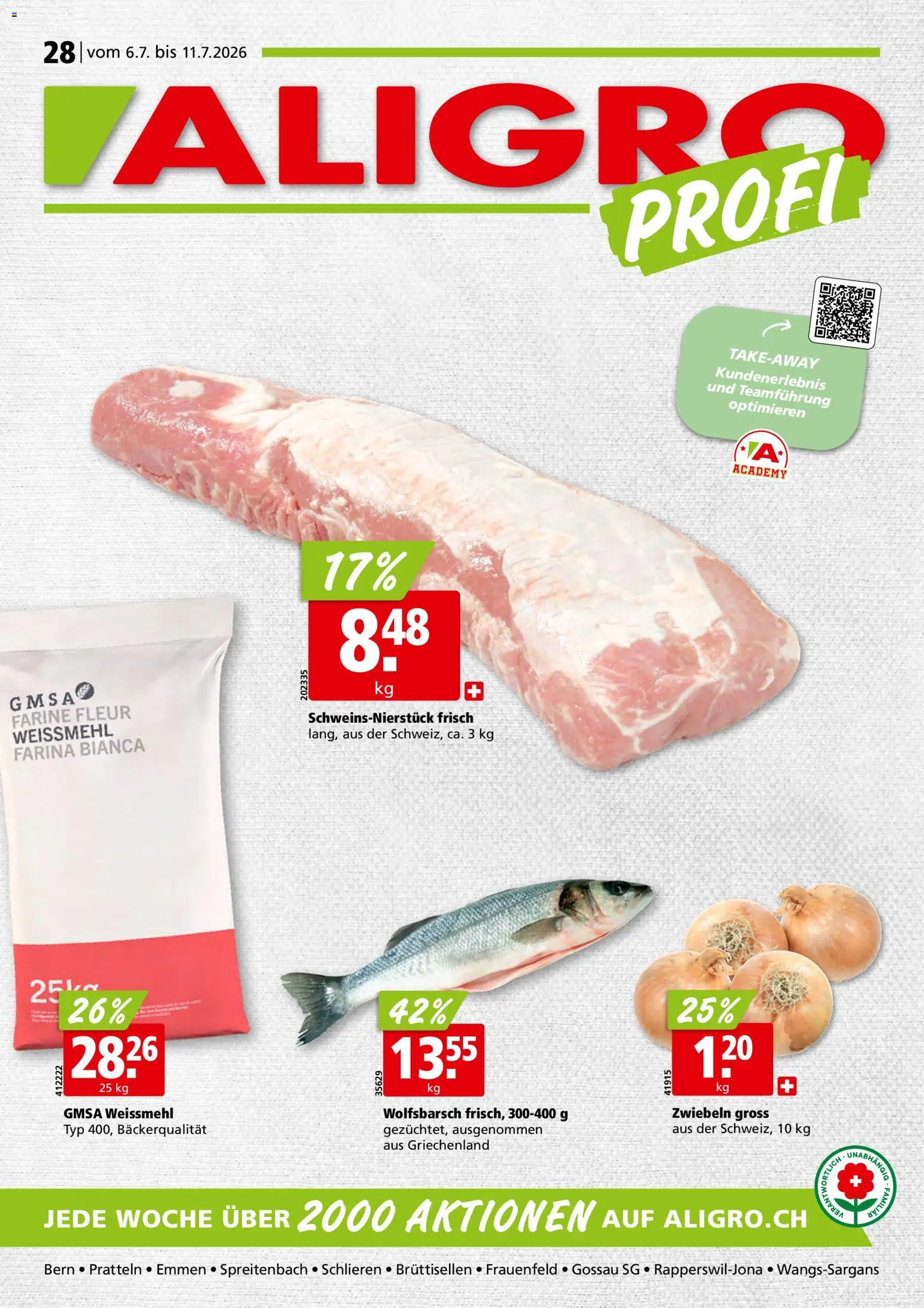 🛍️ Aligro aktionen ab 06.07.2026 » Entdecken Sie exklusive Rabatte und sparen Sie noch heute! 💰 | Schweiz