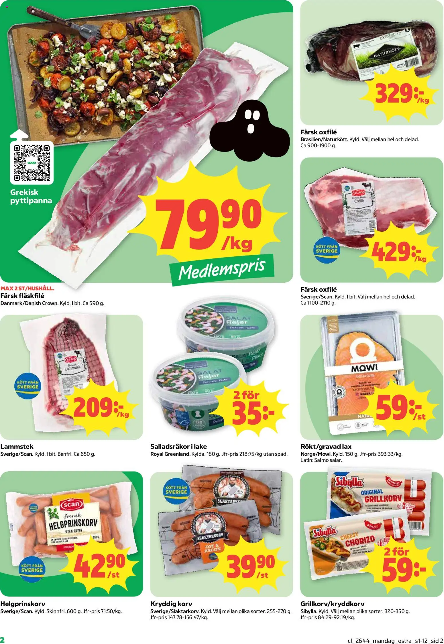 Coop Daglivs erbjudanden Reklamblad in Sverige