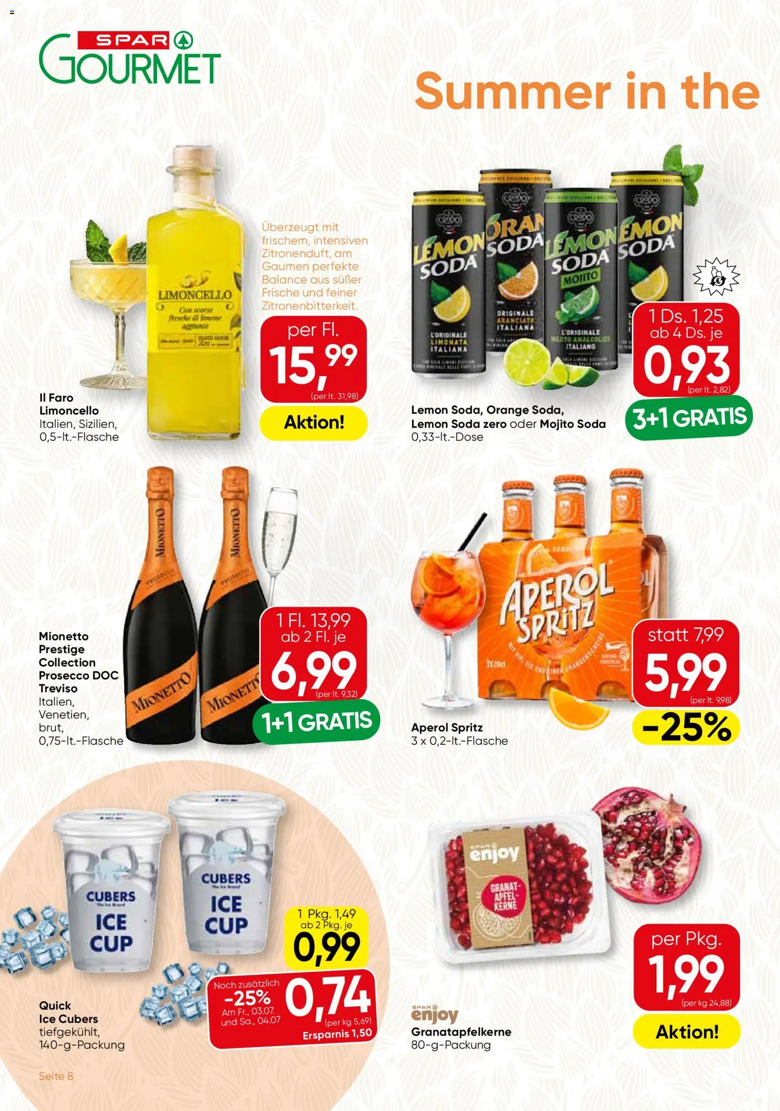 Die besten Angebote | SPAR Gourmet Flugblatt ab 01.07.2026 | - Jetzt stöbern! | Österreich