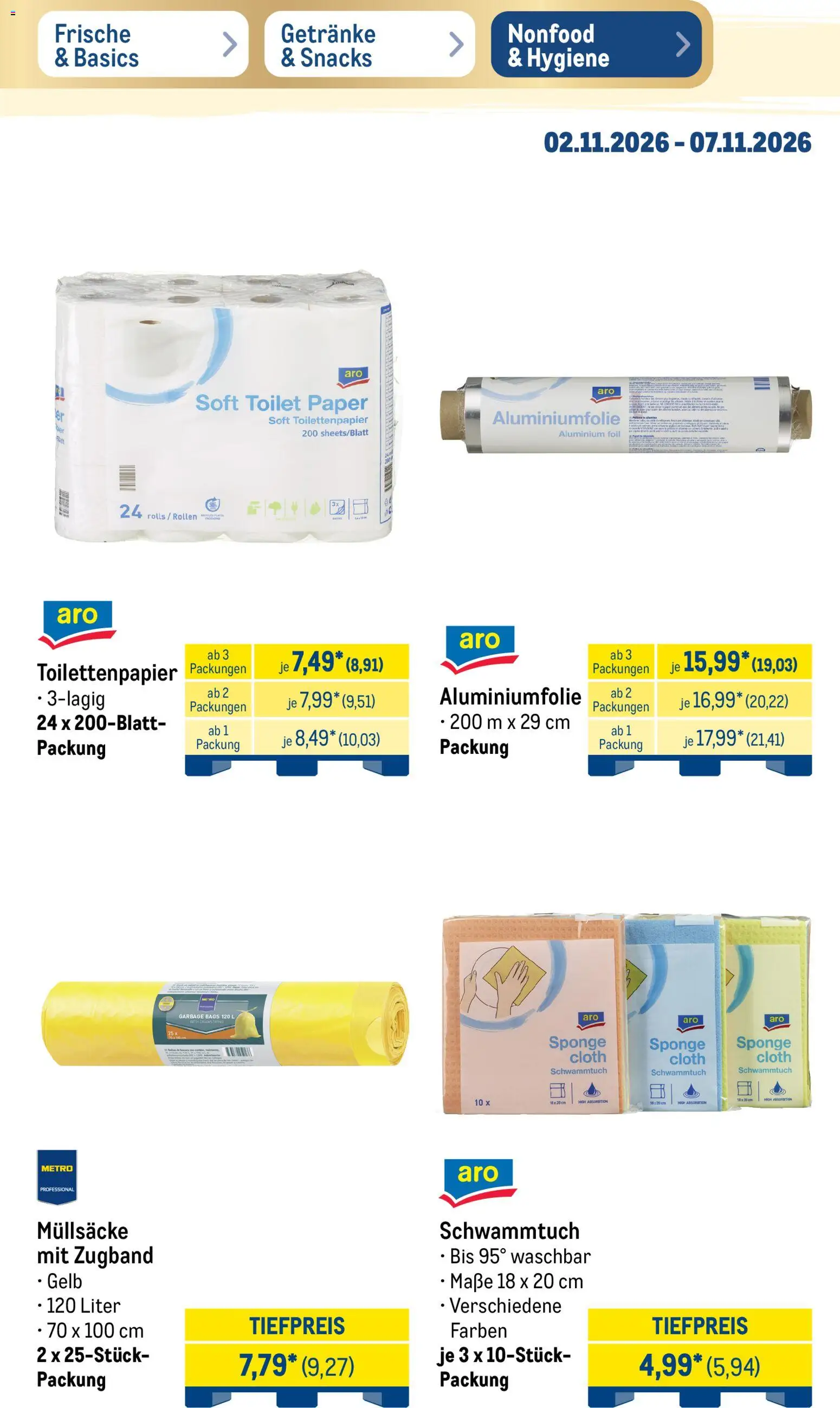 Metro Black Friday Prospekt in Deutschland