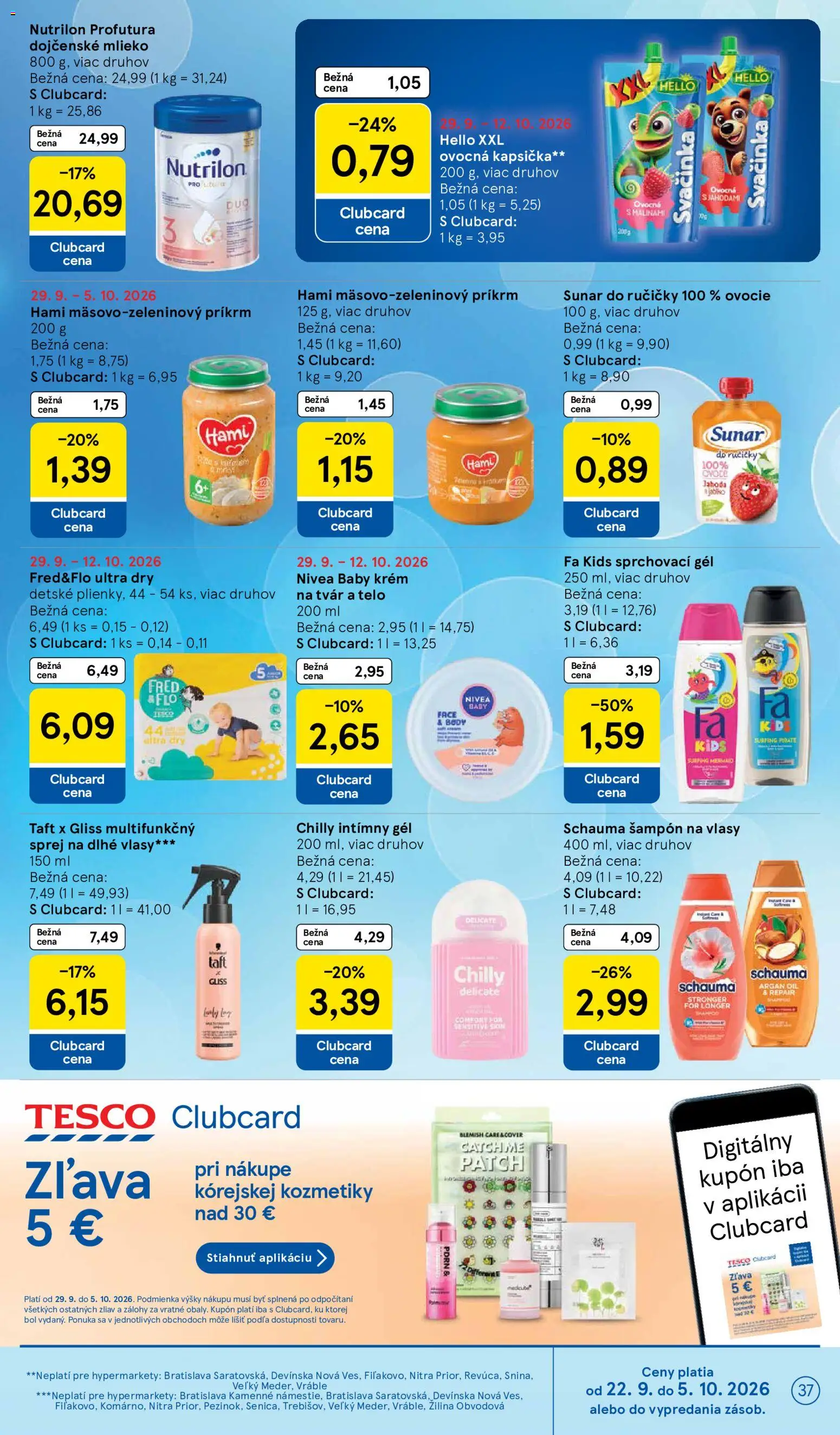 Tesco Hypermarket - leták Leták in Slovensko