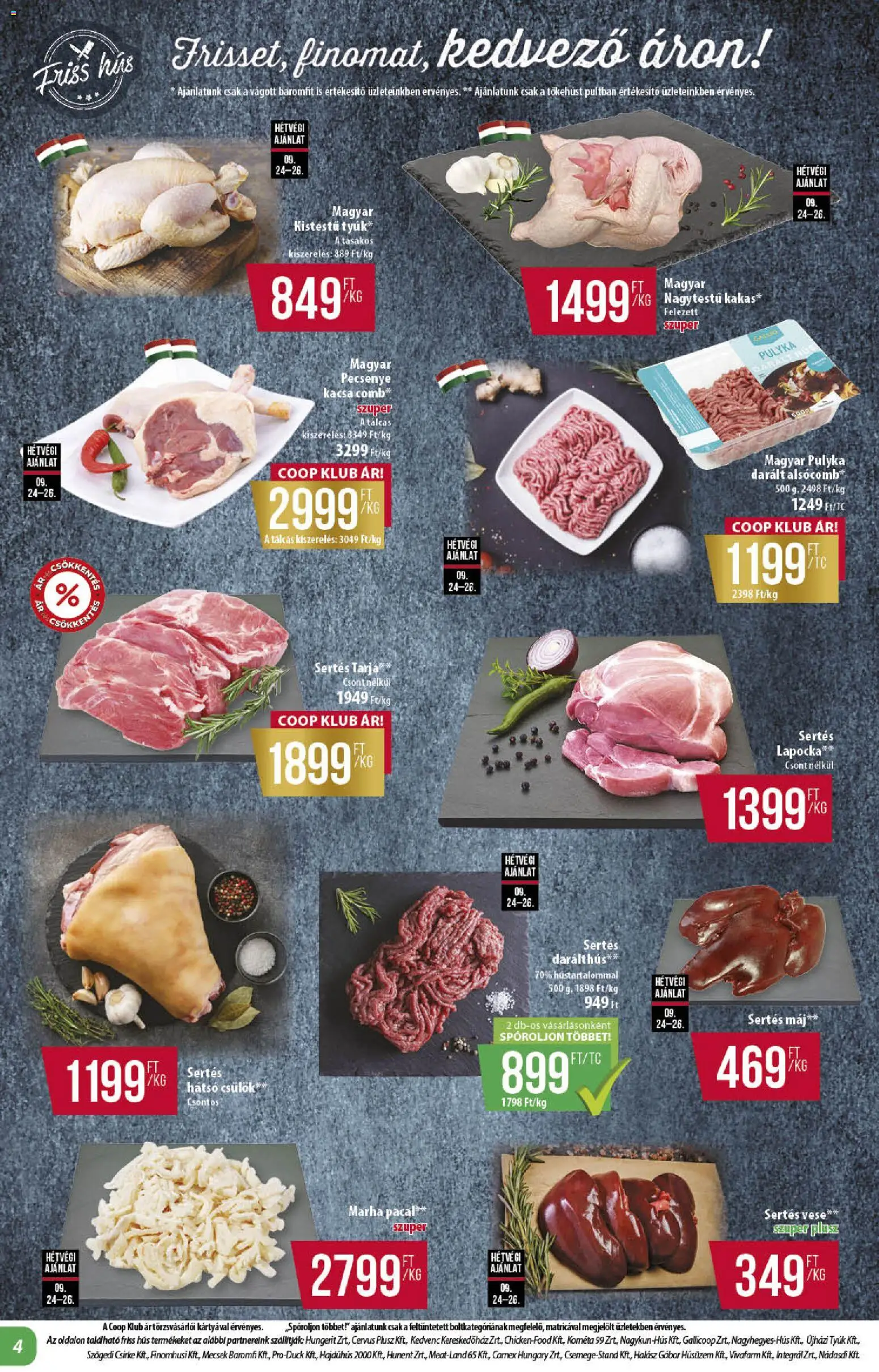COOP akciós újság Akciós újság in Magyarország