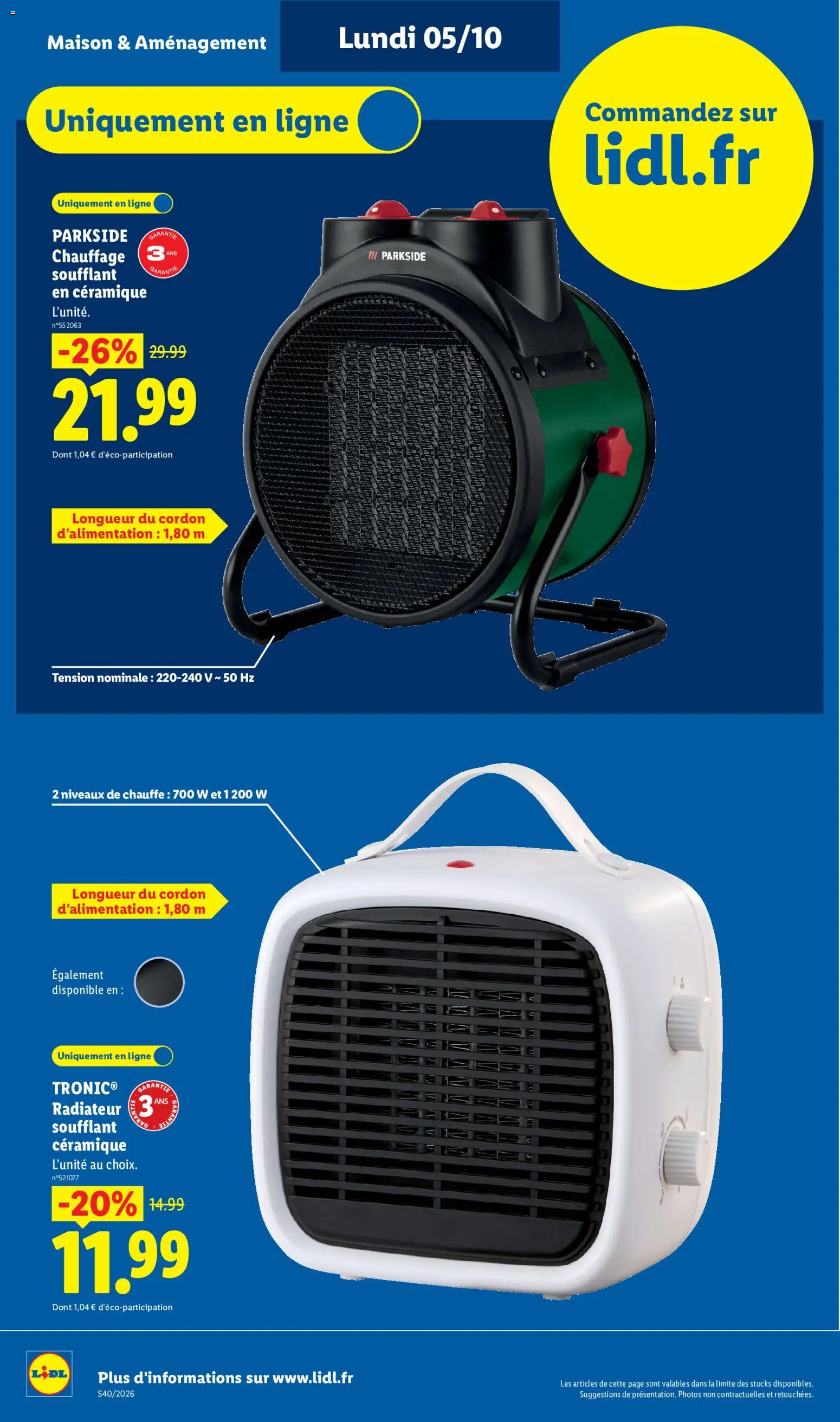 LIDL catalogue Catalogue in France