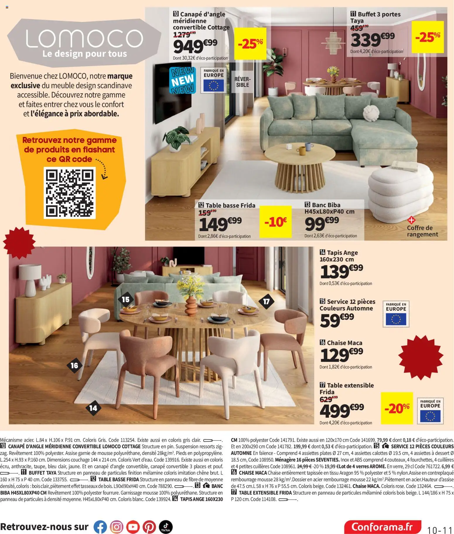 Conforama catalogue Catalogue in France