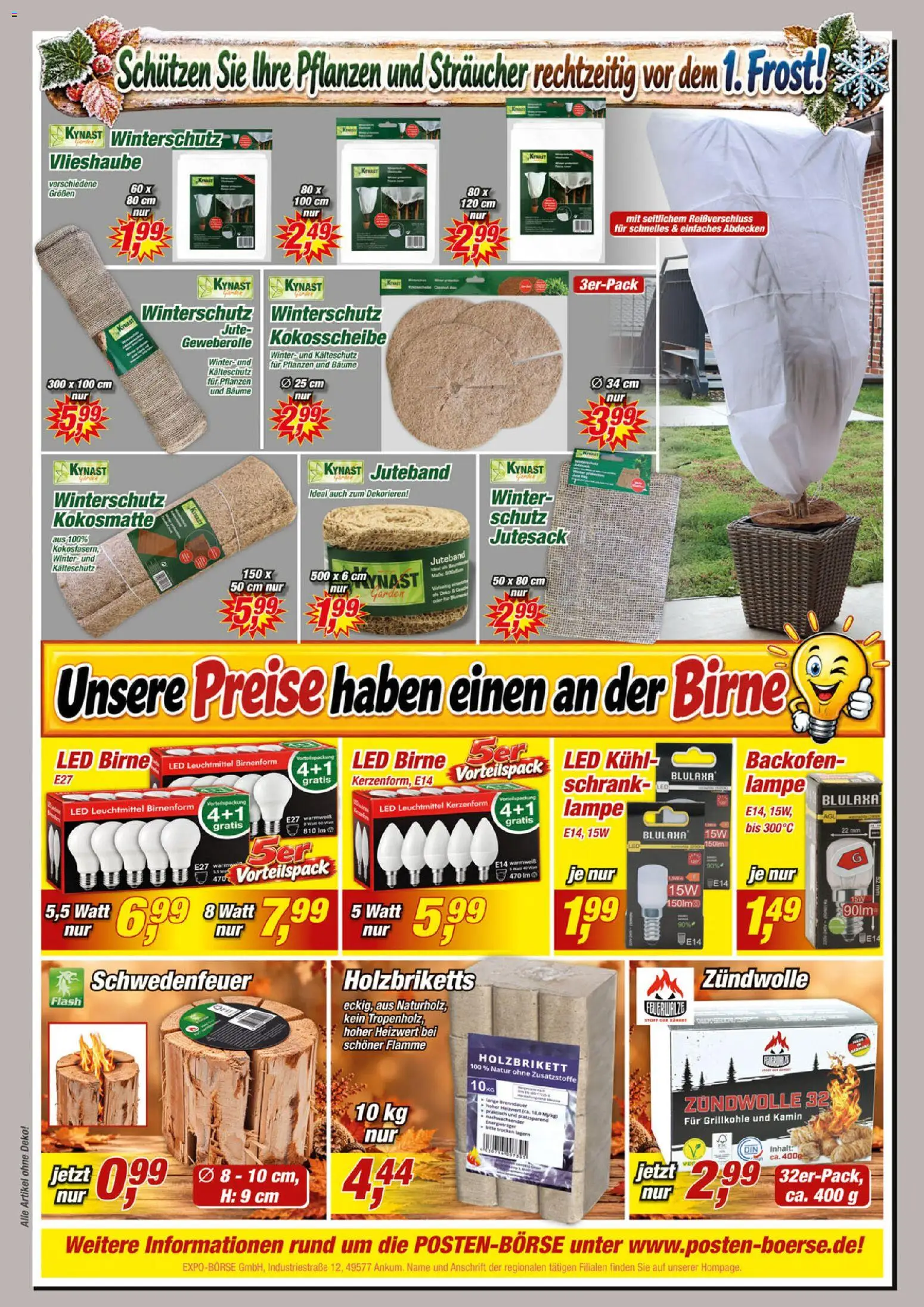 Posten Börse Prospekt Prospekt in Deutschland