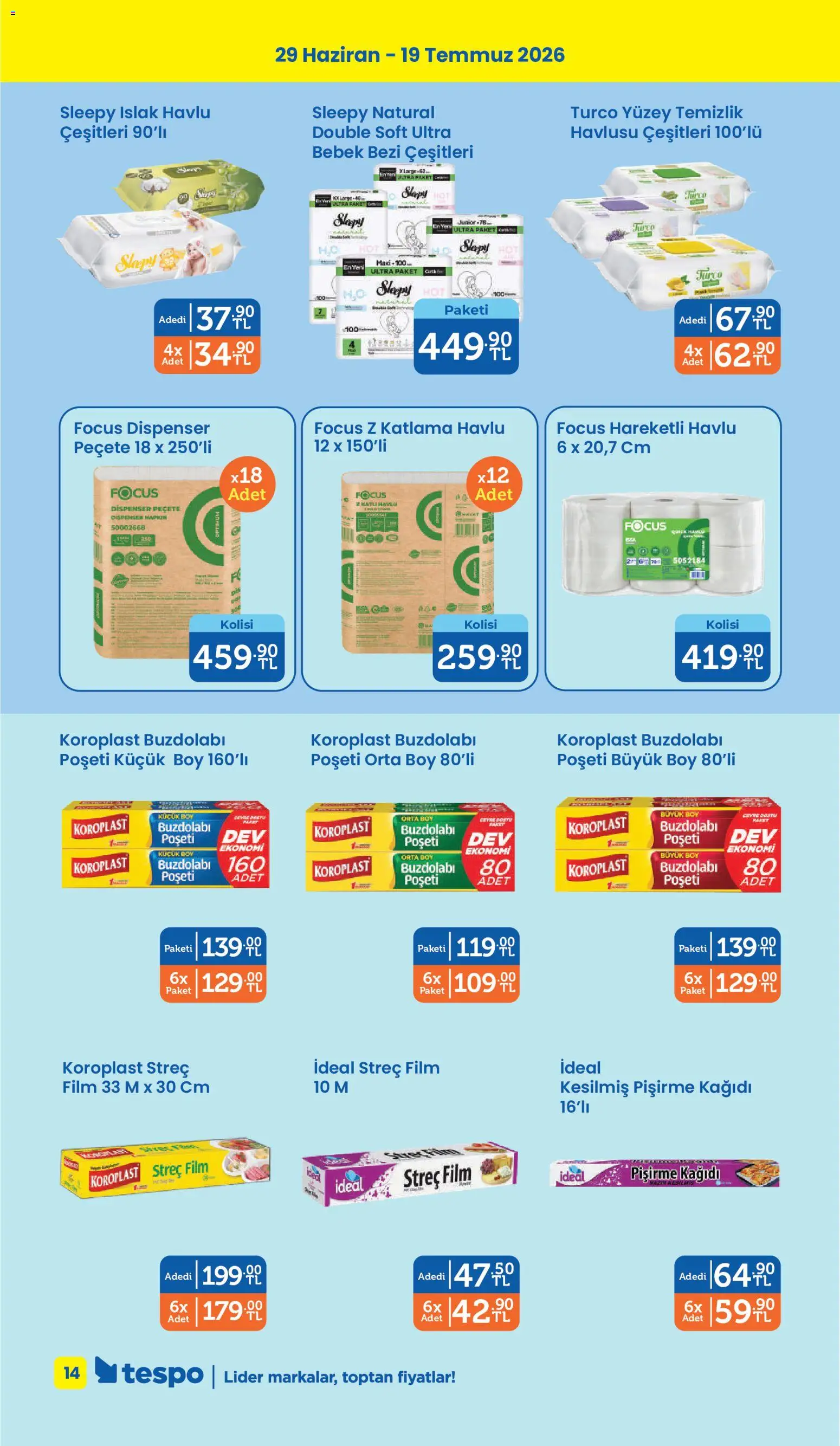 🛍️ Tespo Katalog, 29 Haziran 2026 itibariyle » Özel fırsatları keşfedin ve bugün tasarruf edin! 💰 | Türkiye