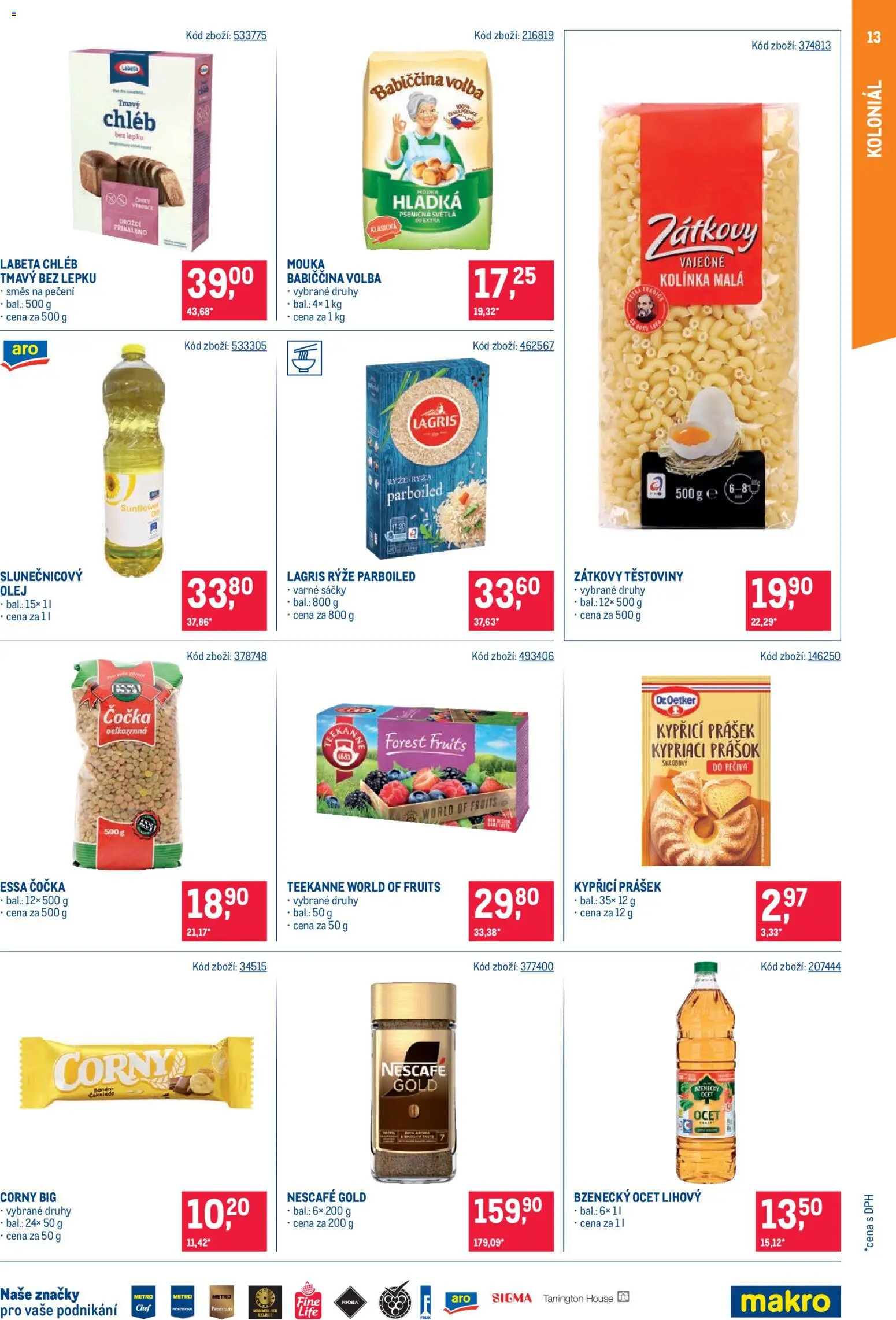 Makro leták - Maloobchod Leták in Česko