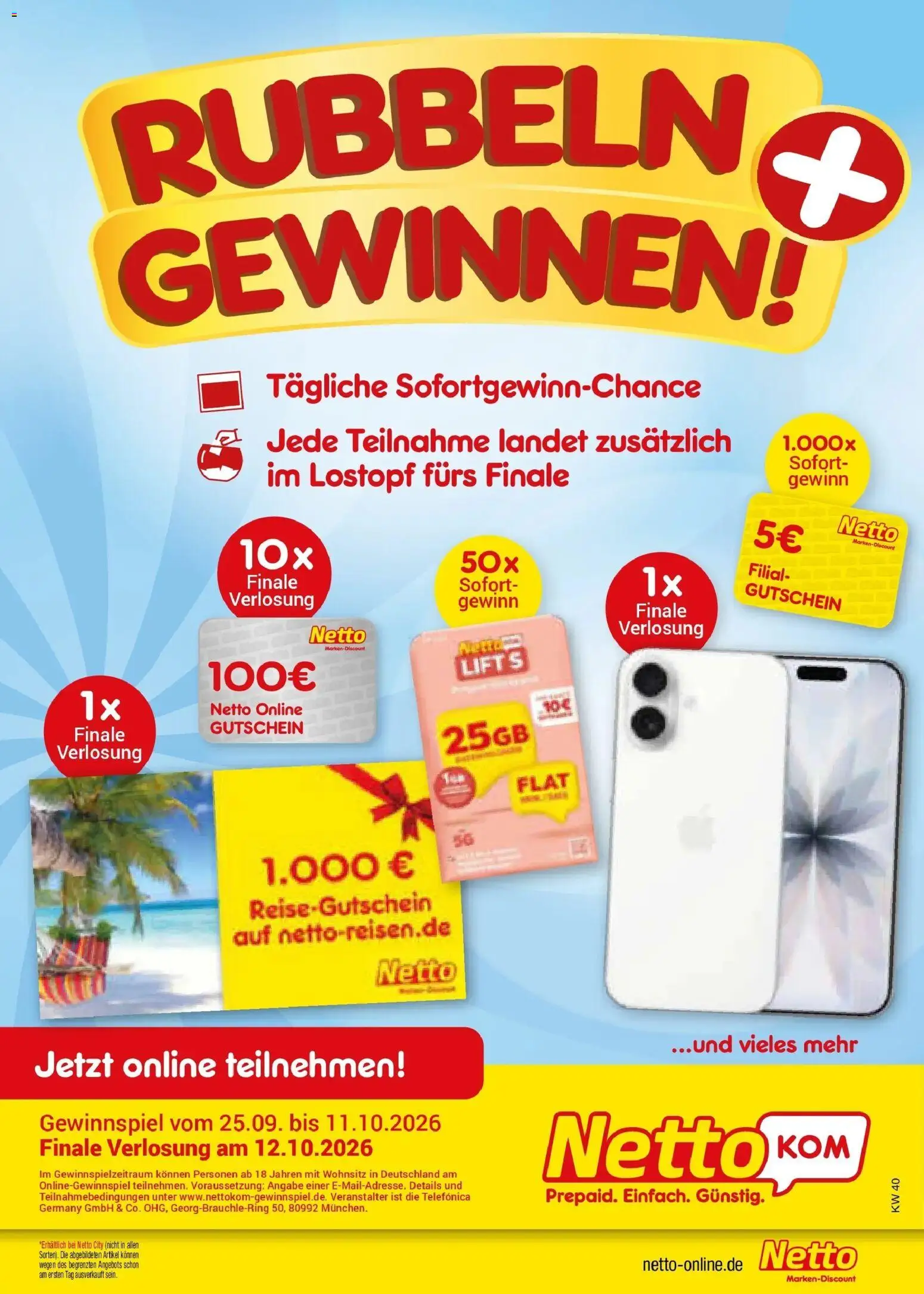 Netto Marken-Discount Prospekt Prospekt in Deutschland