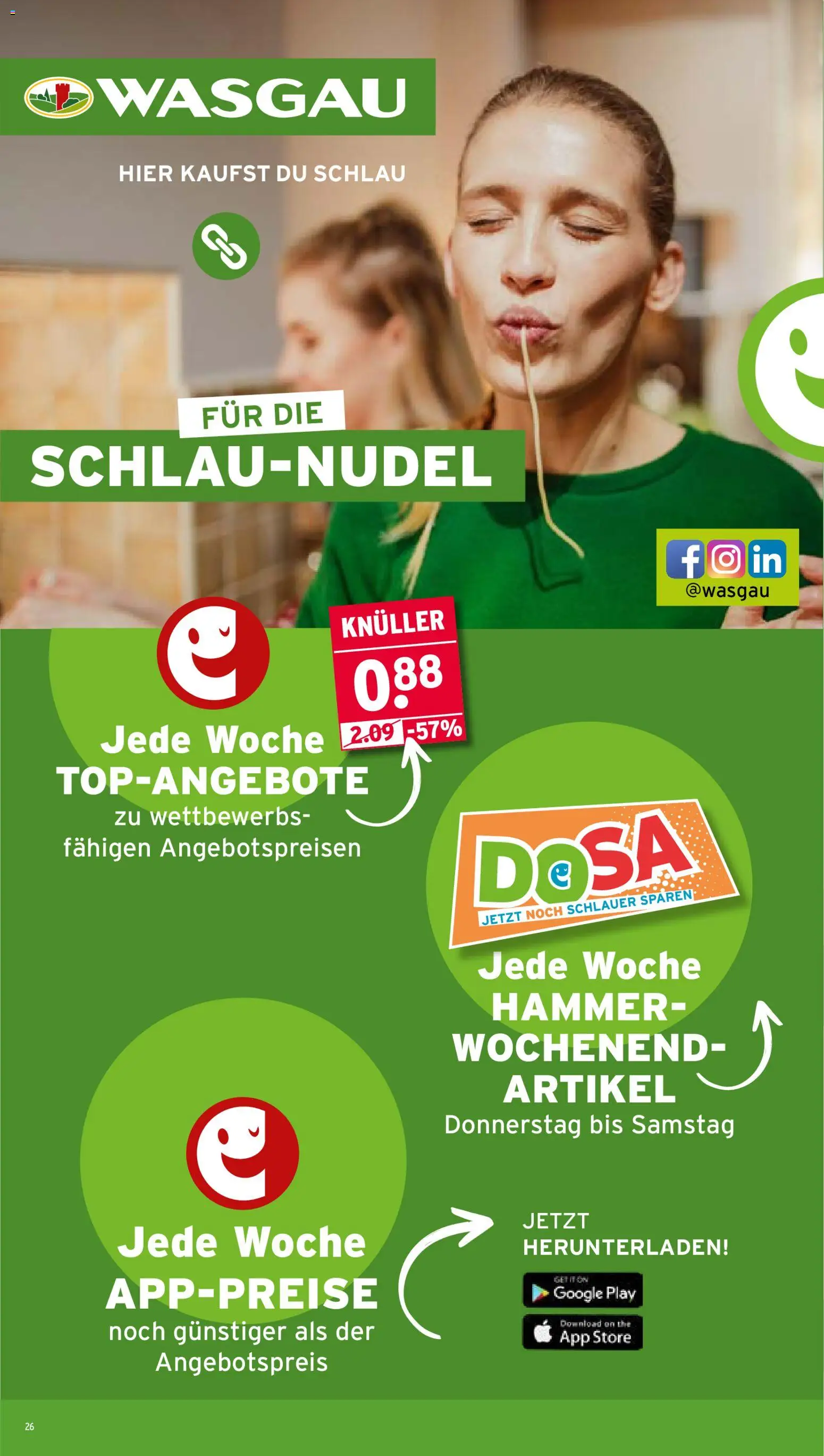 Wasgau Prospekt Prospekt in Deutschland