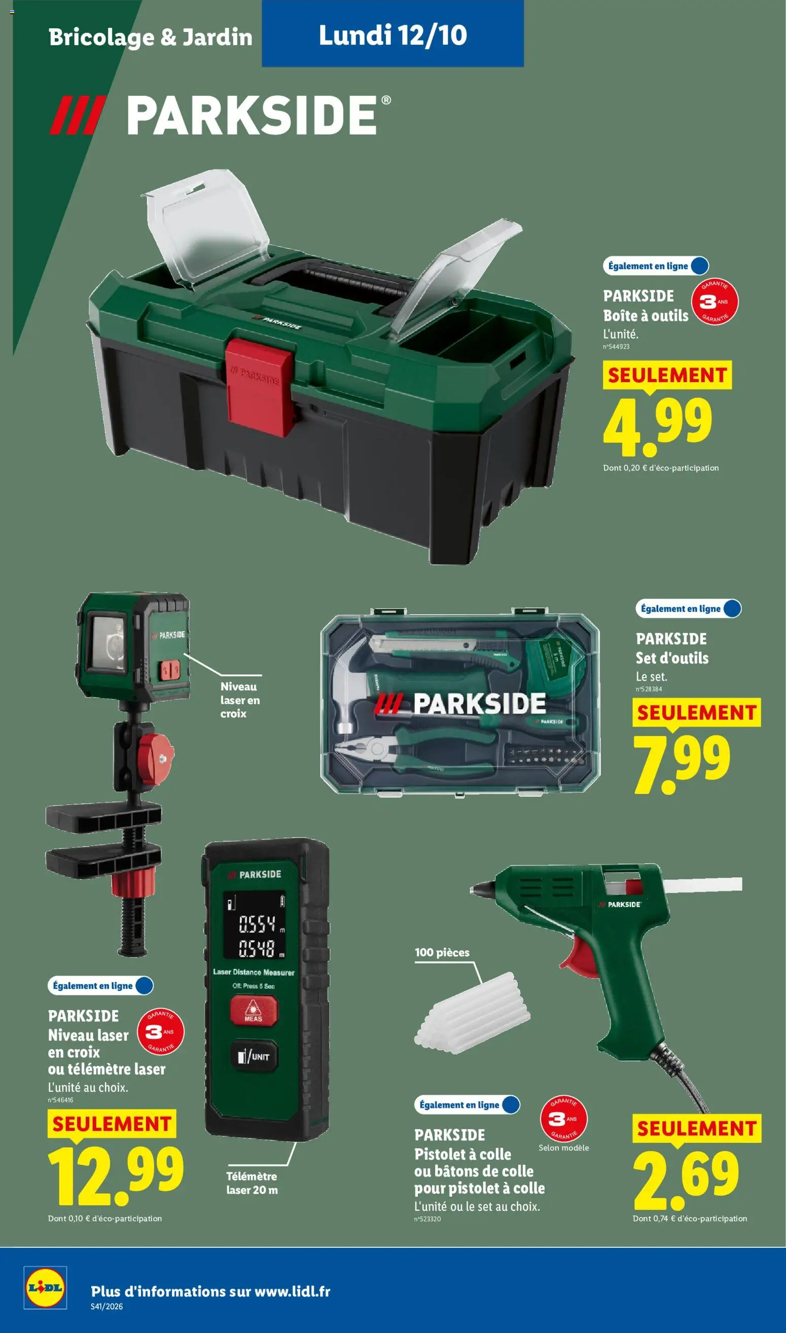 LIDL catalogue Catalogue in France