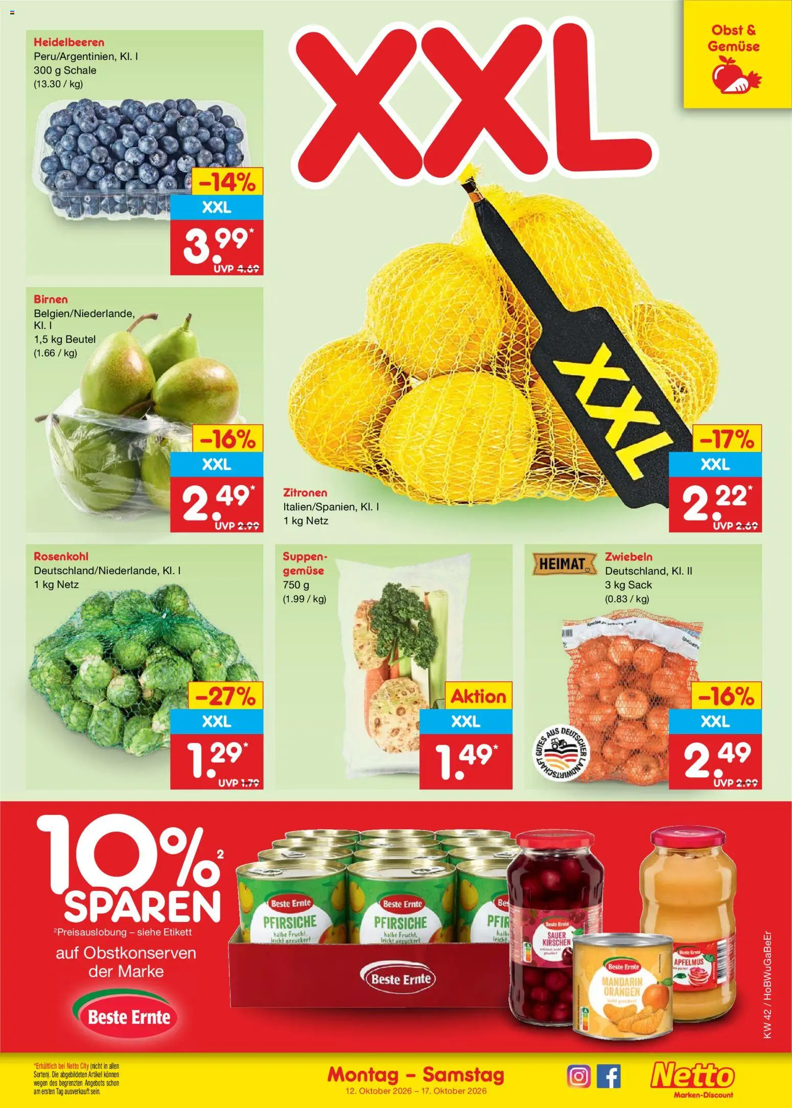 Netto Marken-Discount Prospekt Prospekt in Deutschland