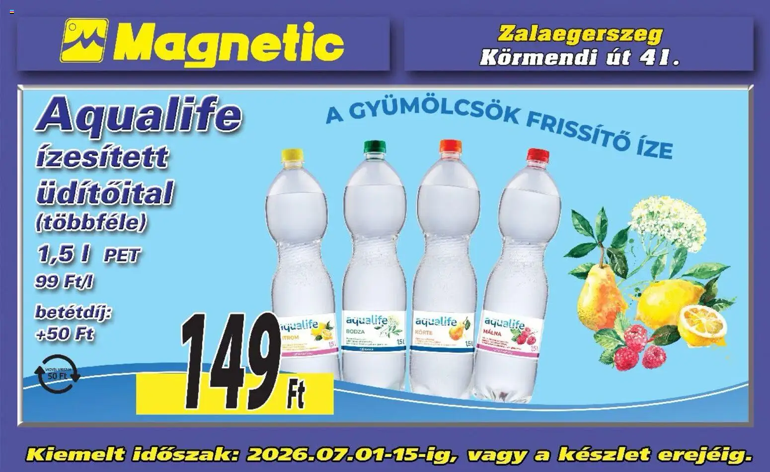 Magnetic Akciós Újság 2026.07.01.-tól/töl - fantasztikus ajánlatokat! 🛍️ | Magyarország