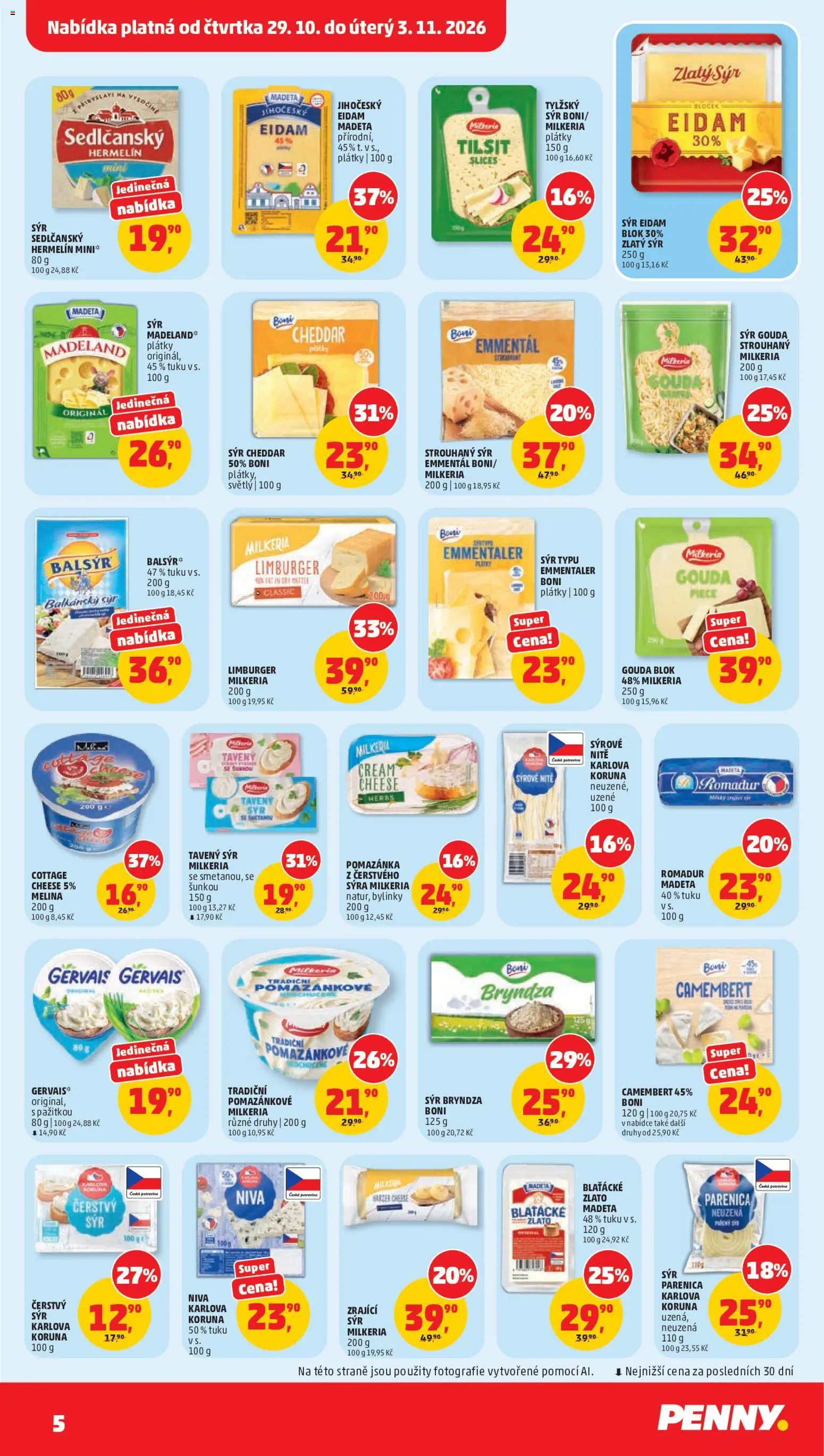 Penny Market leták Leták in Česko