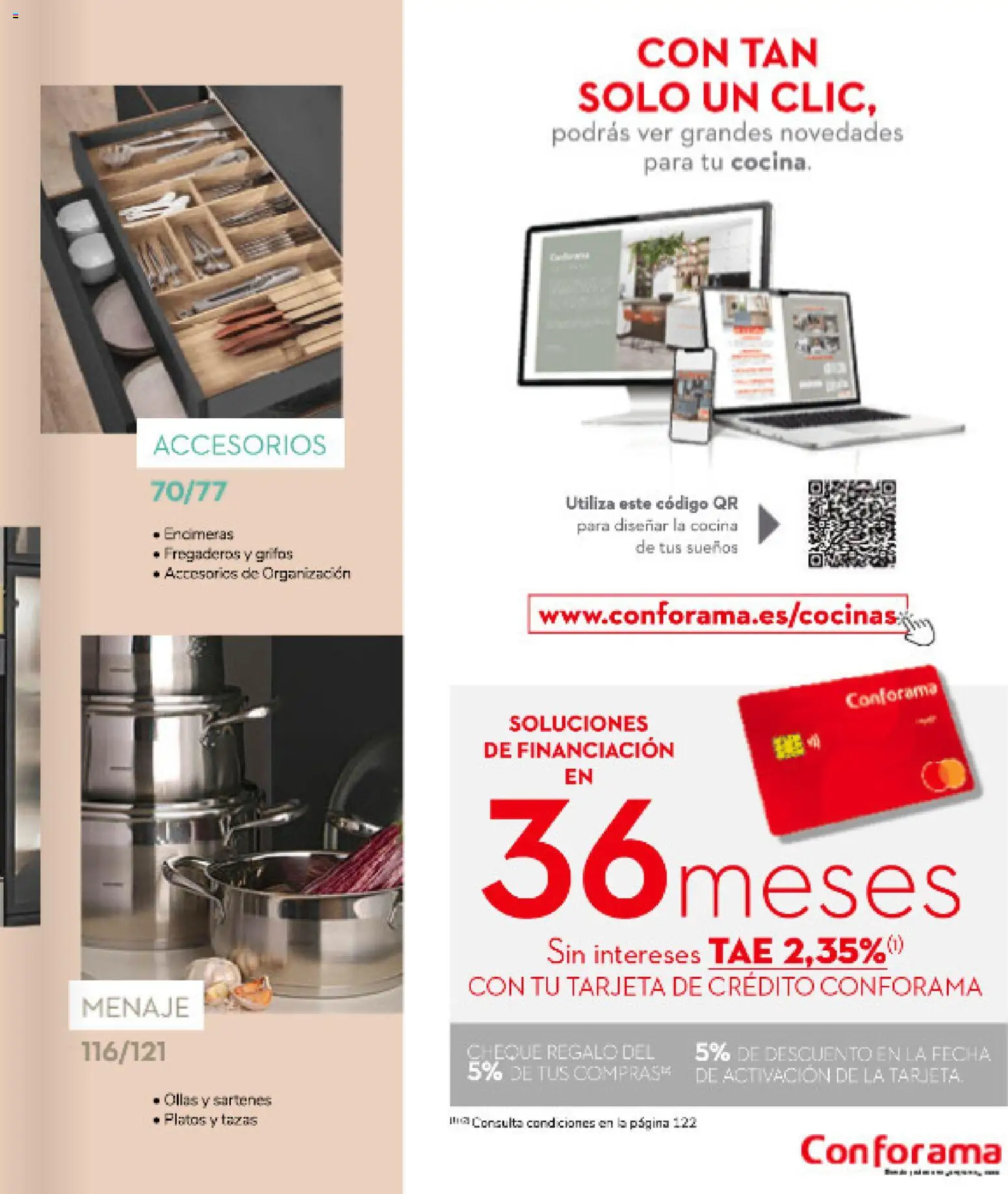 Conforama folleto desde 16/04/2026 | ¿Cómo obtener un descuento limitado? ¡Ahorra hoy mismo! | España