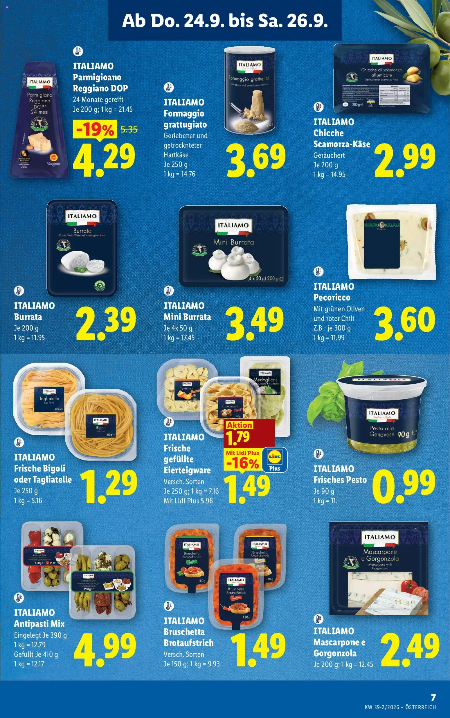 Lidl - Flugblatt Flugblatt in Österreich