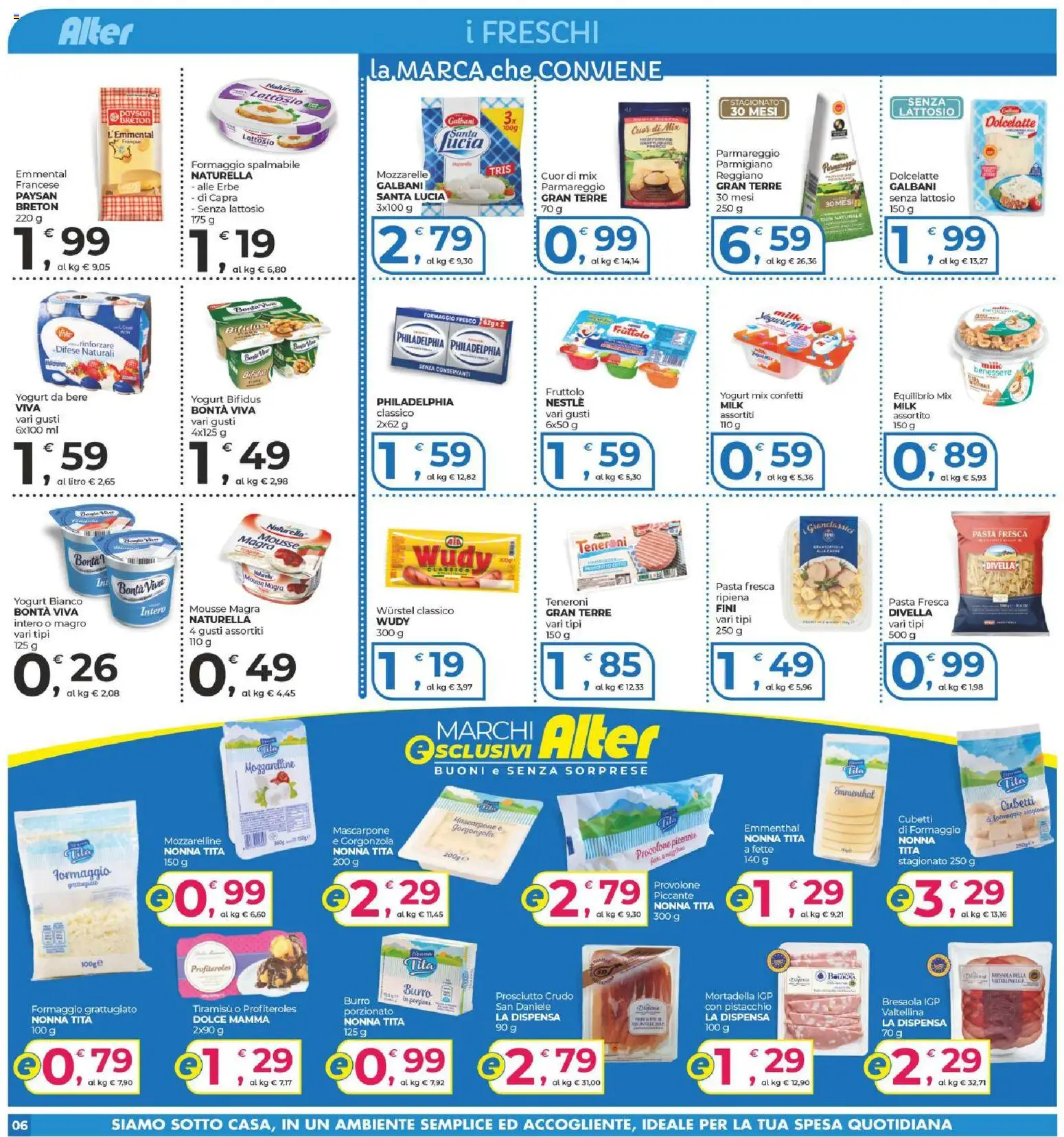 Alter Discount volantino Volantino in Italy