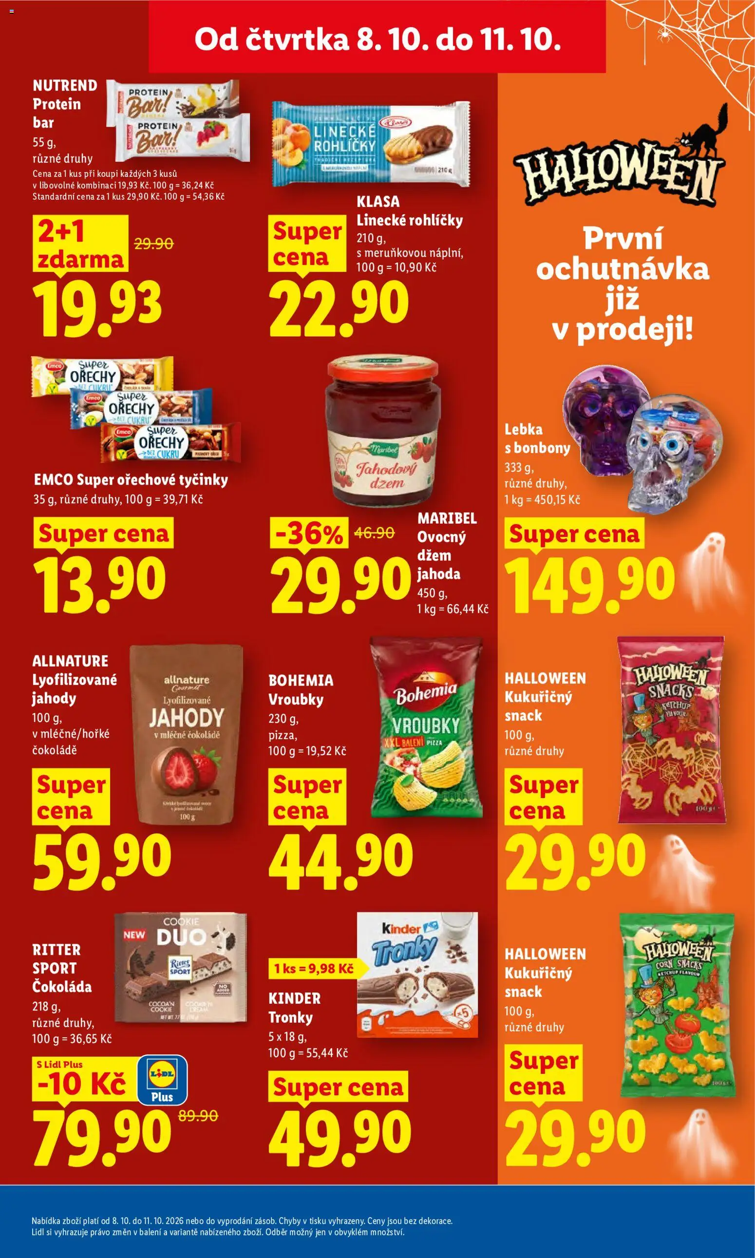 Lidl leták Leták in Česko