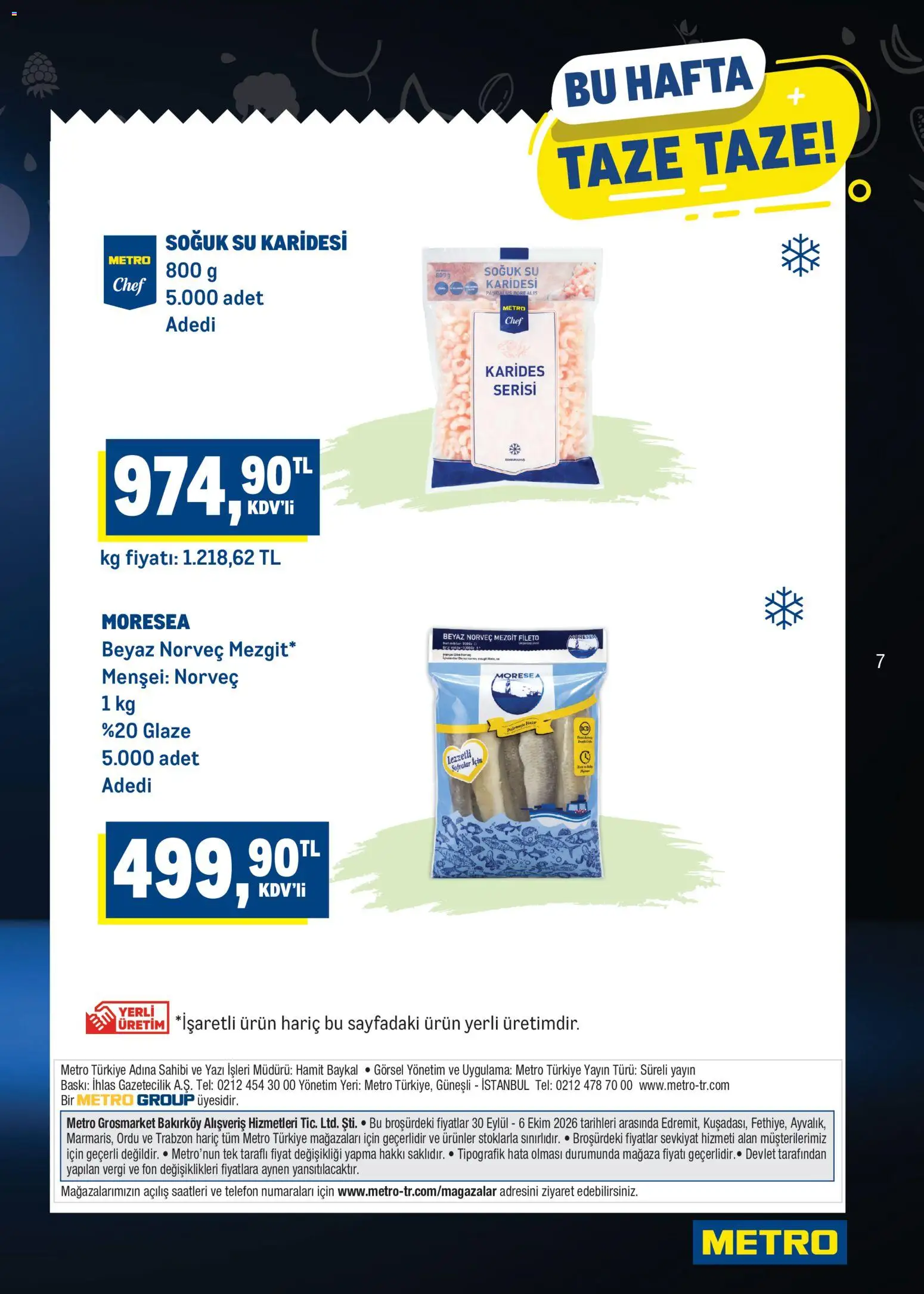 Metro - Katalog Katalog in Türkiye