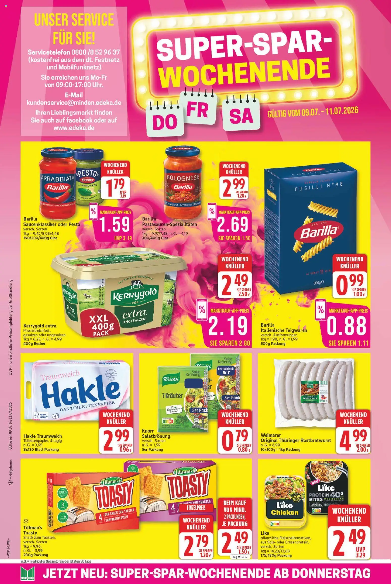 Marktkauf Prospekt | 06.07.2026 | Wie erhält man einen begrenzten Rabatt? | Deutschland