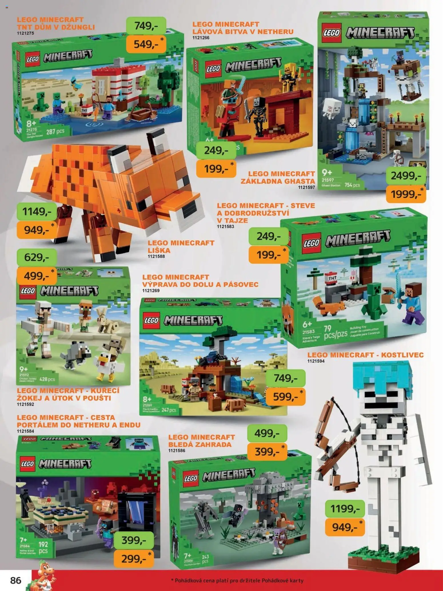Dráčik katalog - Vánoce Leták in Česko