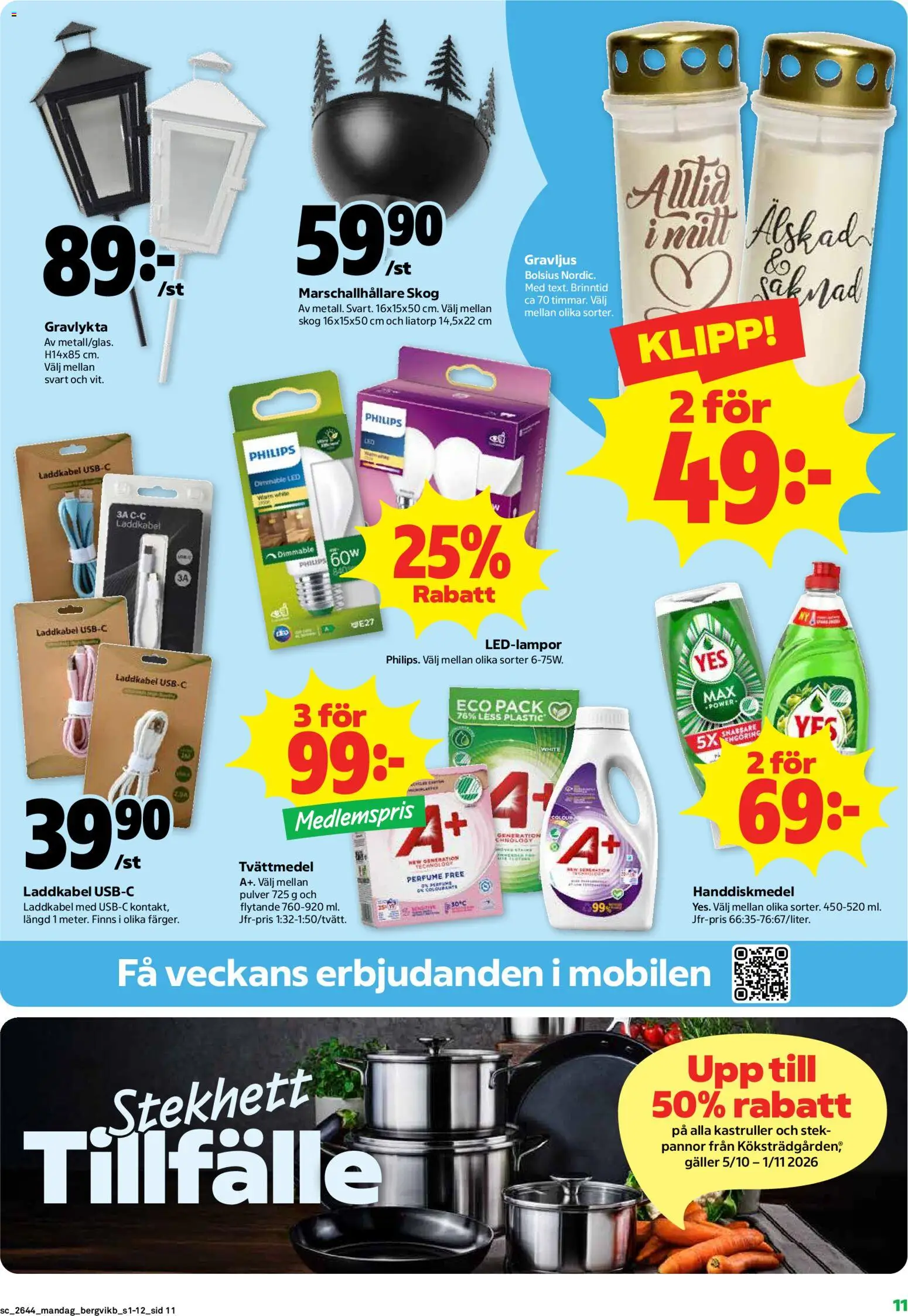 Stora Coop erbjudanden Reklamblad in Sverige