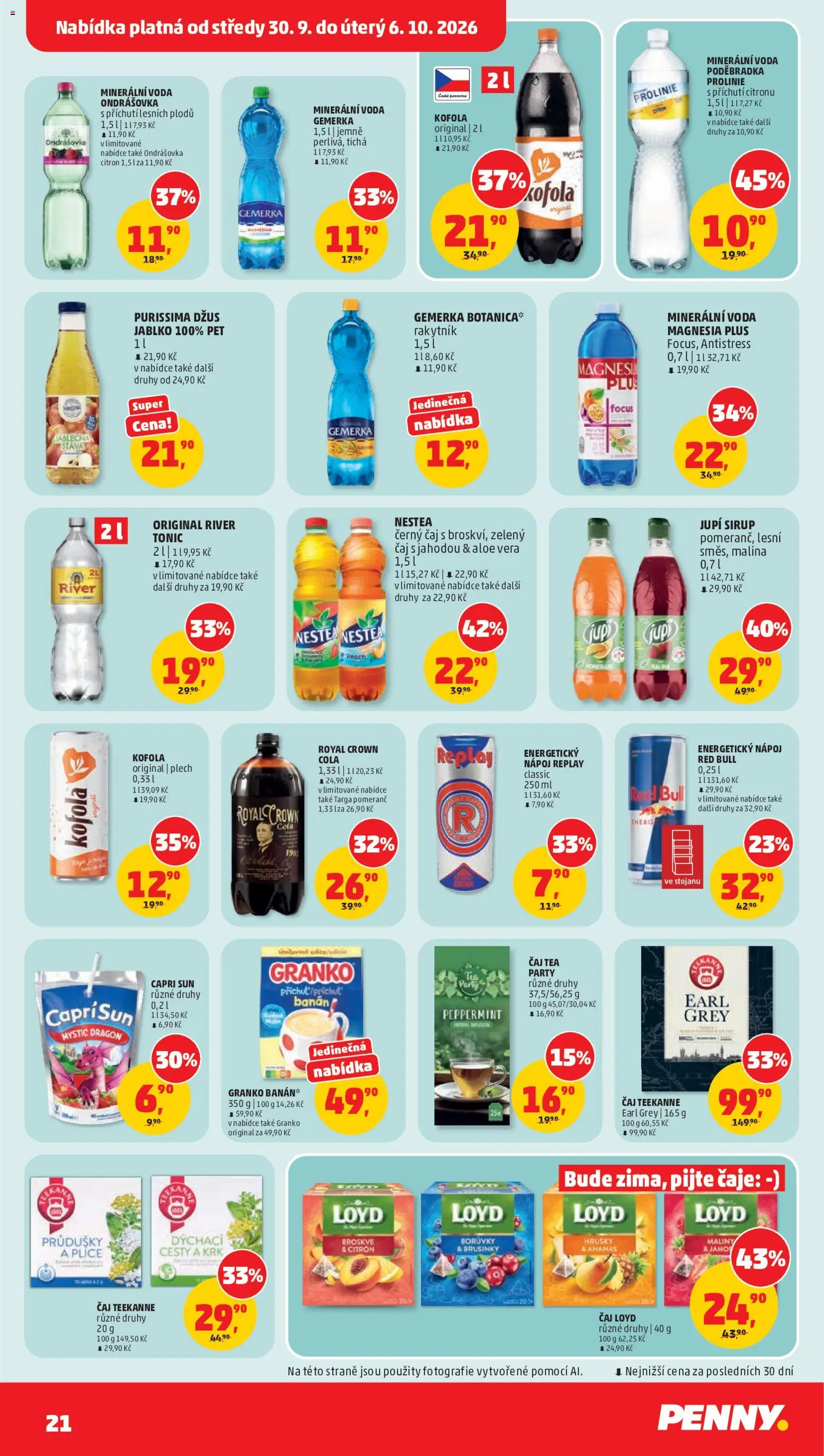 Penny Market leták Leták in Česko