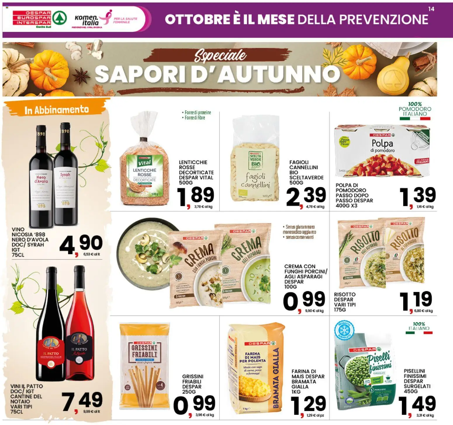 Interspar volantino Volantino in Italy