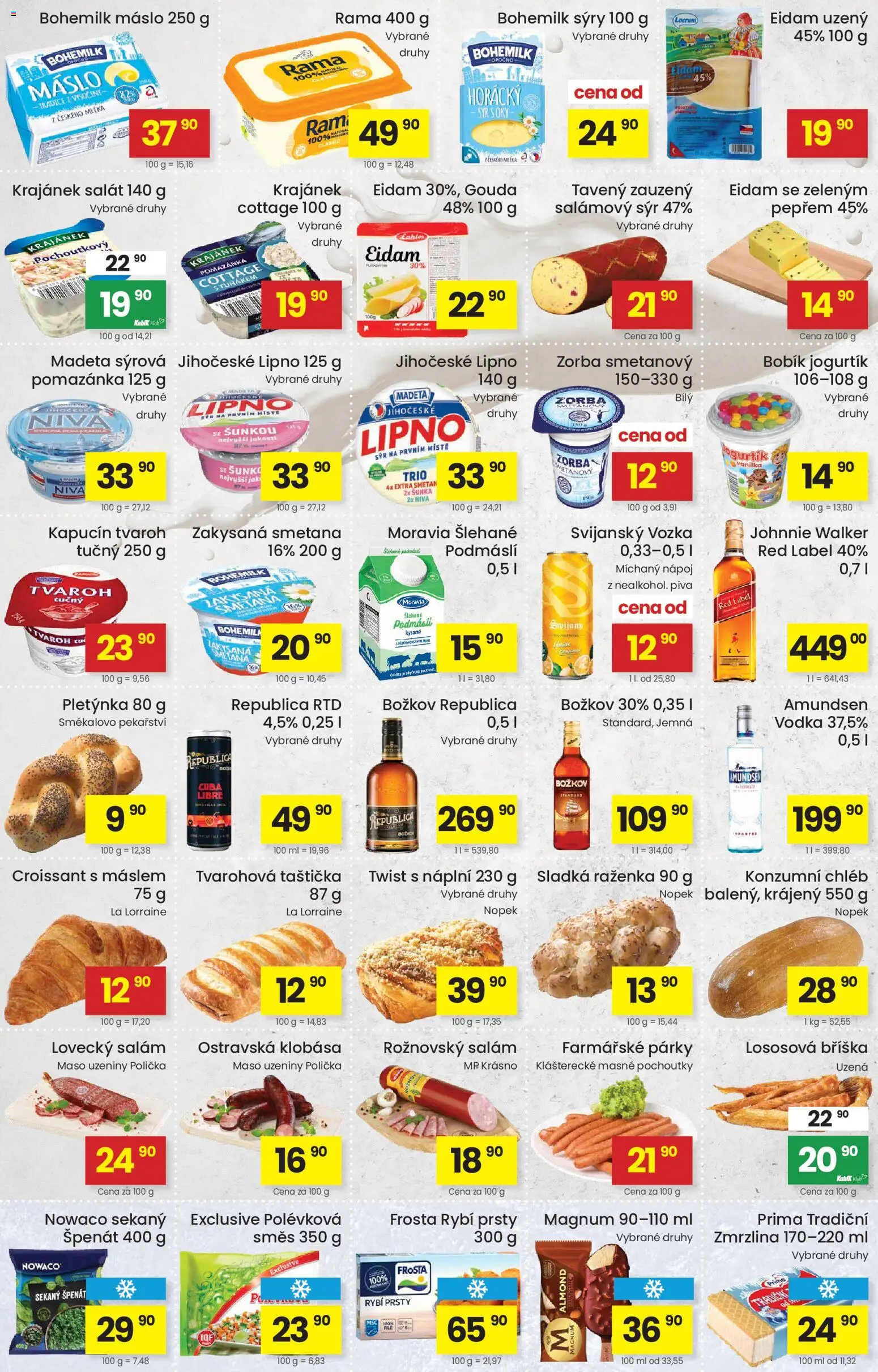 Kubík leták Leták in Česko