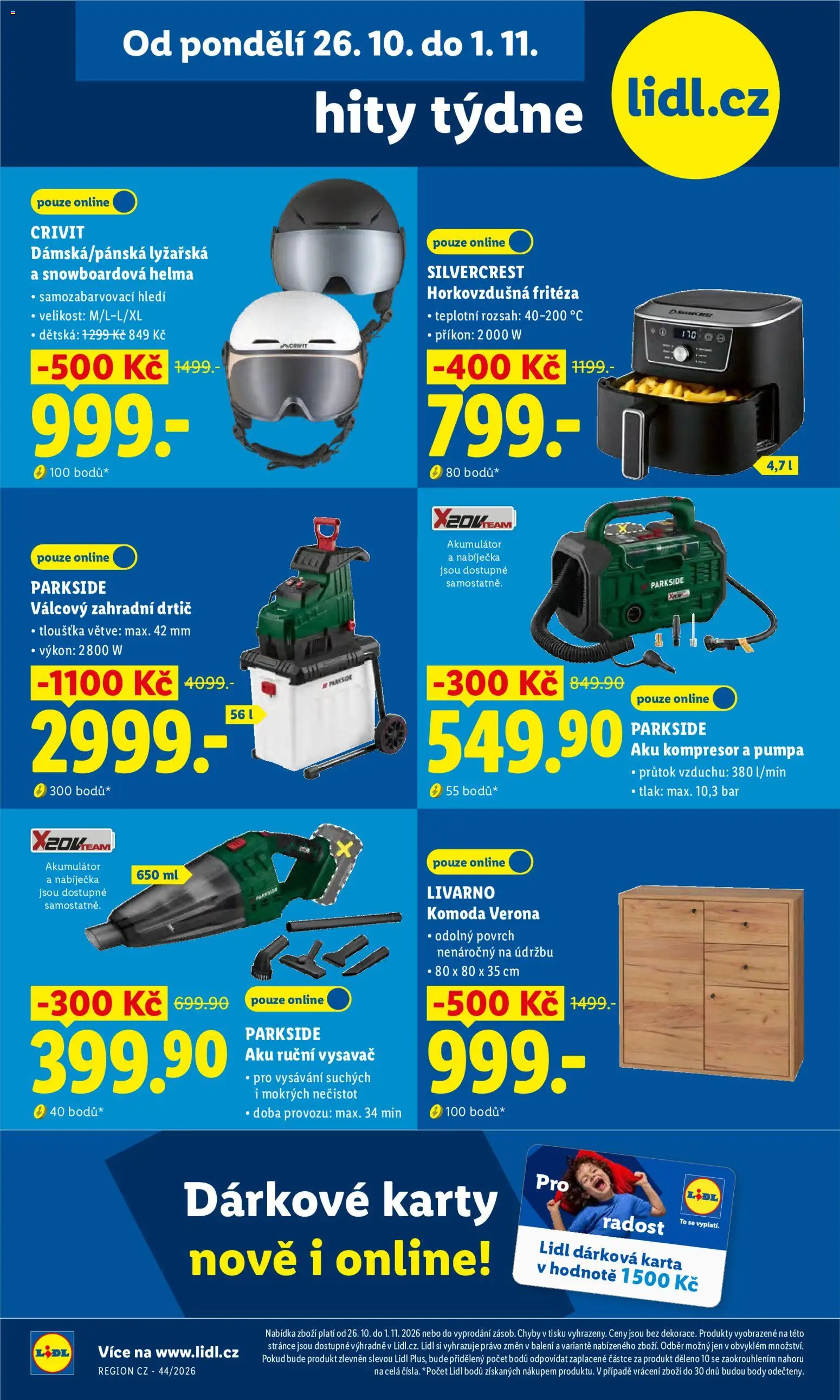 Lidl leták Leták in Česko