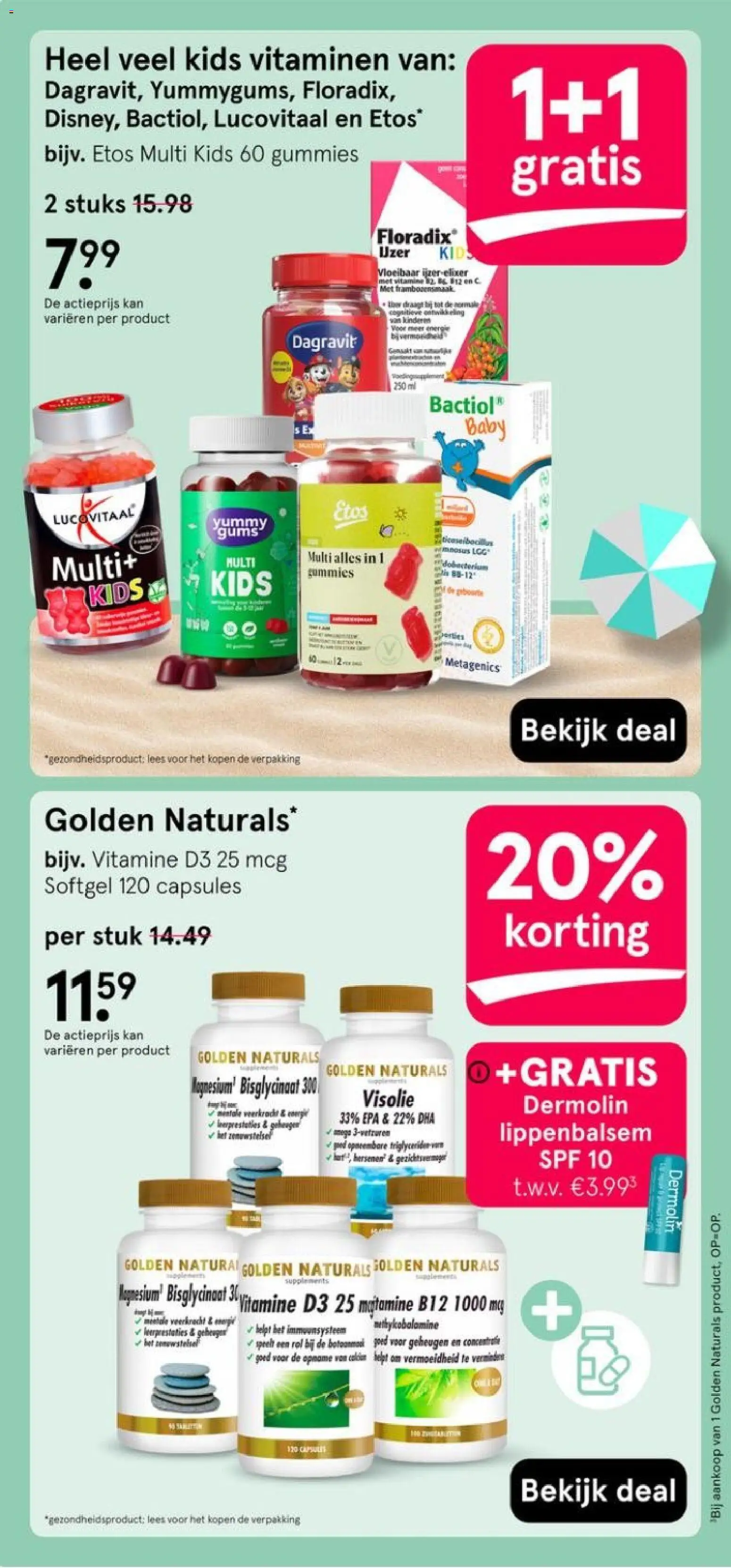 Nieuwe » Etos folder voor Juli « is er! Ontdek geweldige aanbiedingen en bespaar. | Nederland