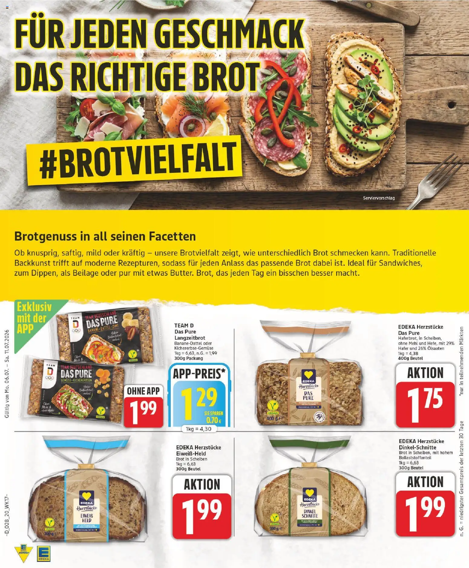 Edeka Prospekt | 06.07.2026 | Wie erhält man einen begrenzten Rabatt? | Deutschland