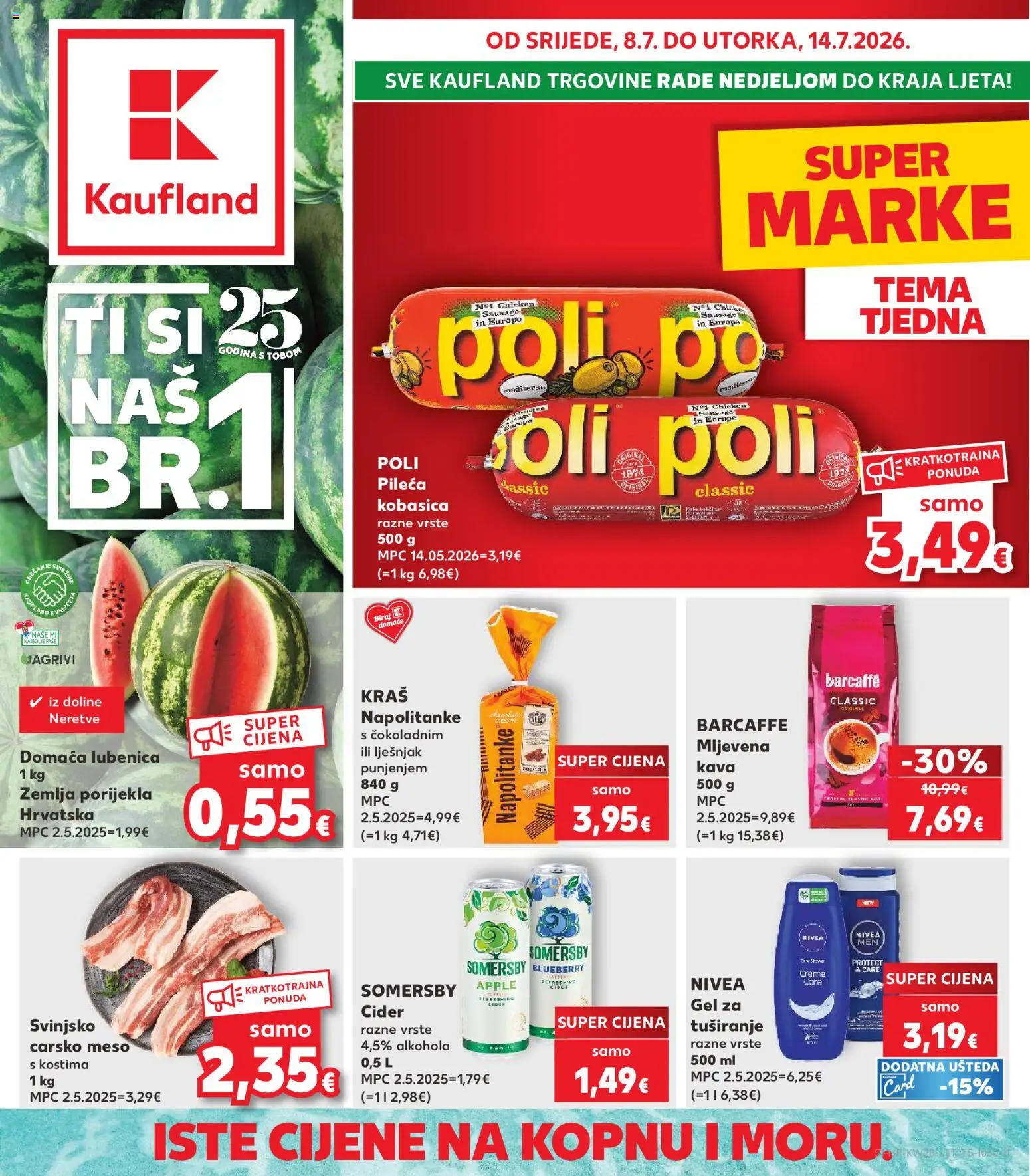 Kaufland HR Akciós Újság 2026.07.08.-tól/töl - fantasztikus ajánlatokat! 🛍️ | Magyarország