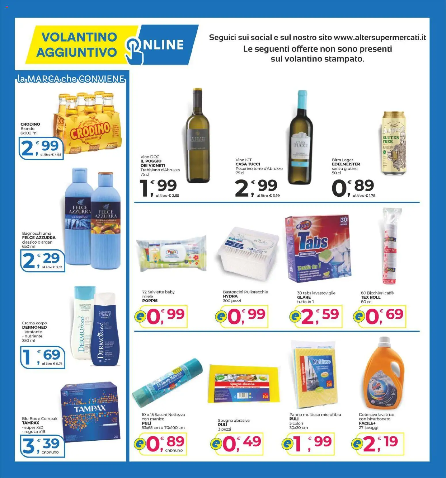 Alter Discount volantino Volantino in Italy