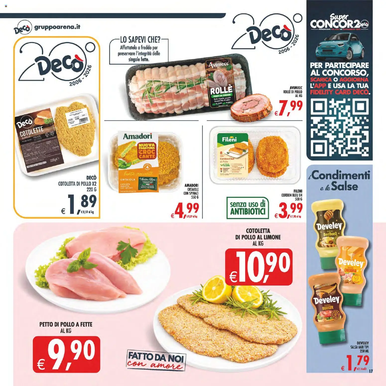Decò volantino Volantino in Italy