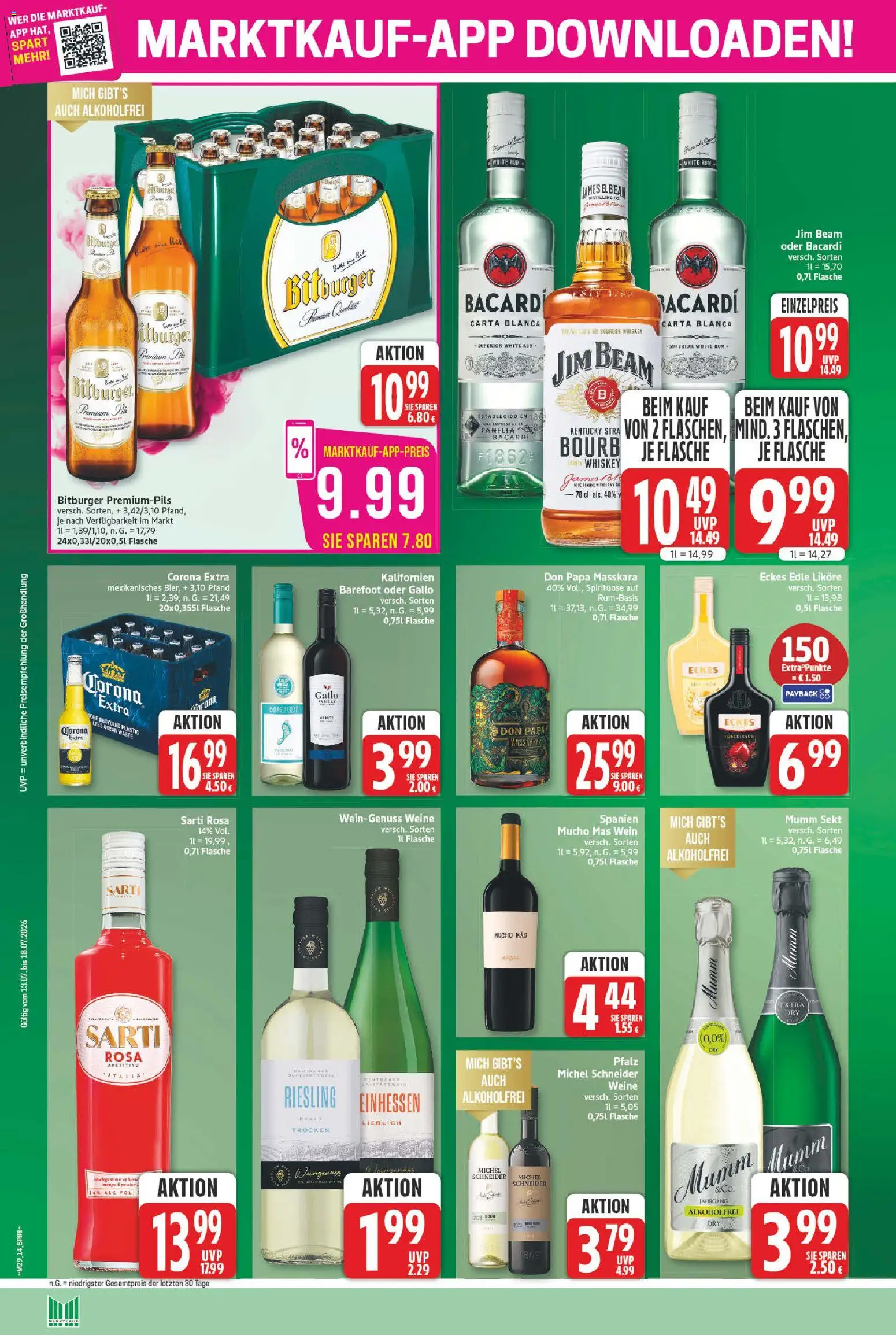 Marktkauf Prospekt | 13.07.2026 | Wie erhält man einen begrenzten Rabatt? | Deutschland
