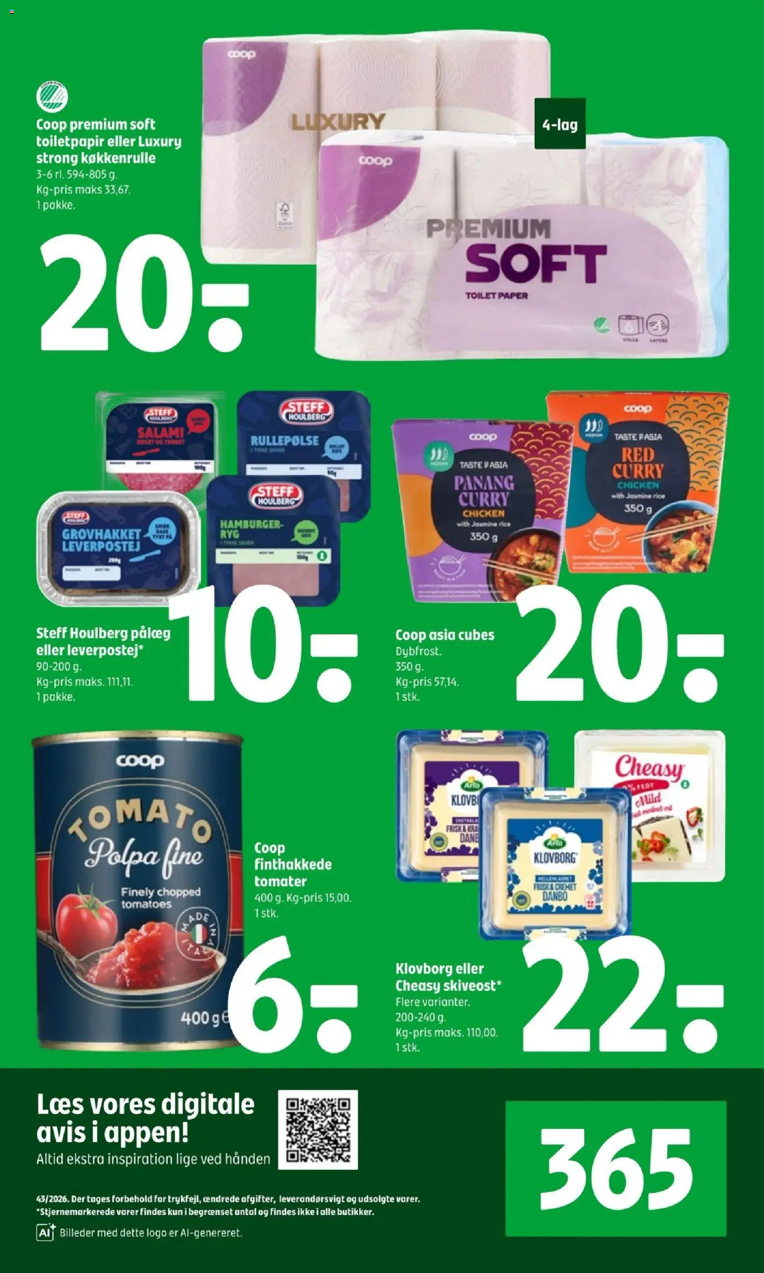 Coop 365 - Tilbudsavis uge 43 Tilbudsavis in Danmark