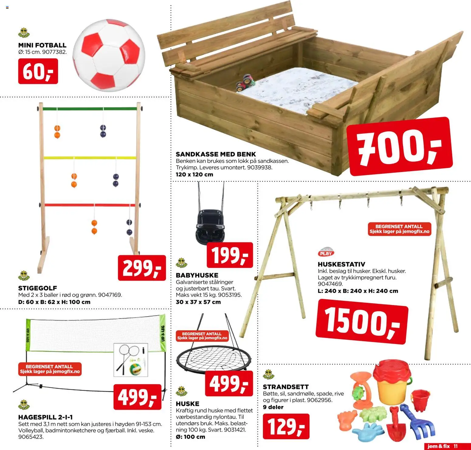 Nye » Jem & Fix kundeavis « er nå online. Se alle Julitilbud på mobilen og spar! | Norge