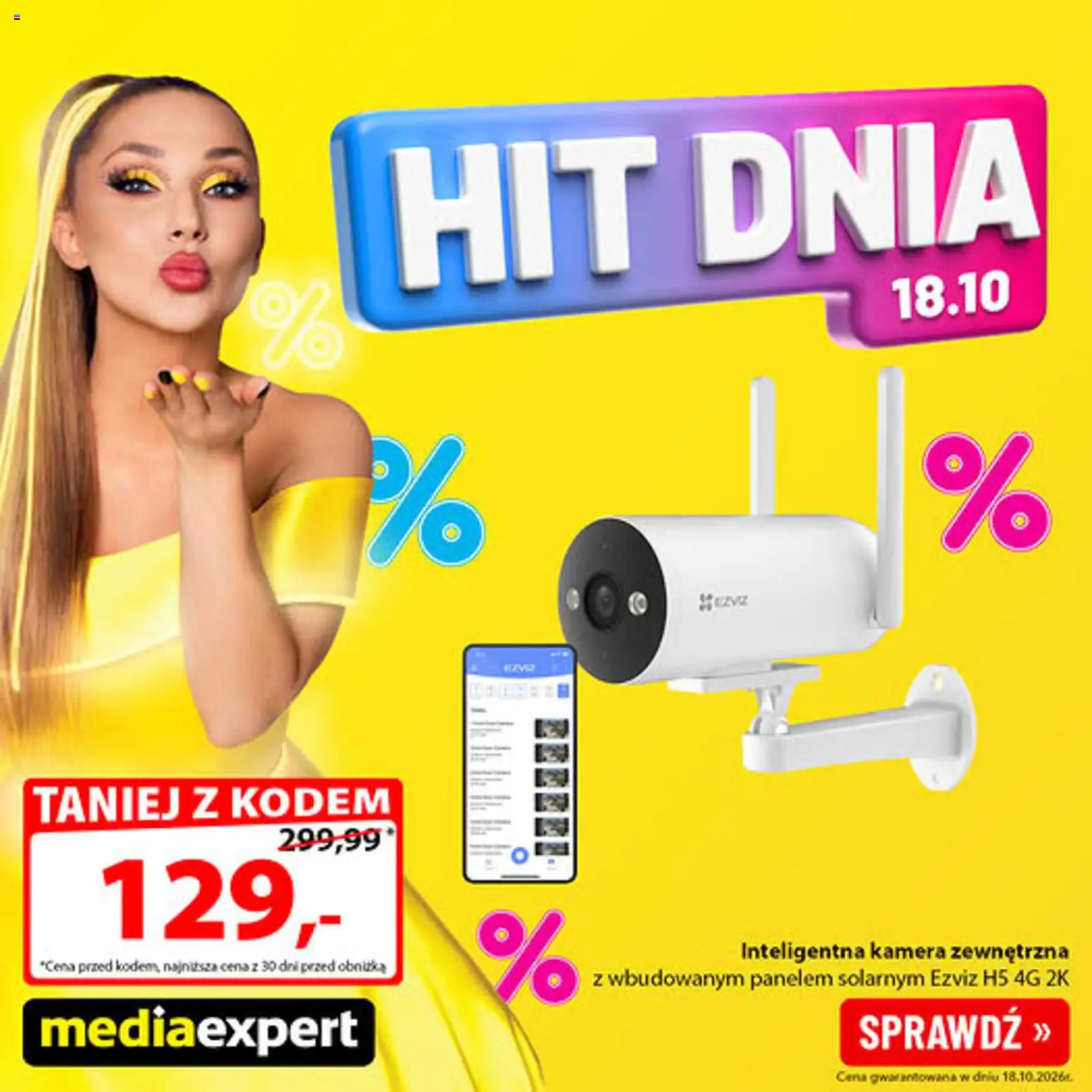 Mediaexpert promocje - Hit Dnia Gazetka in Polska