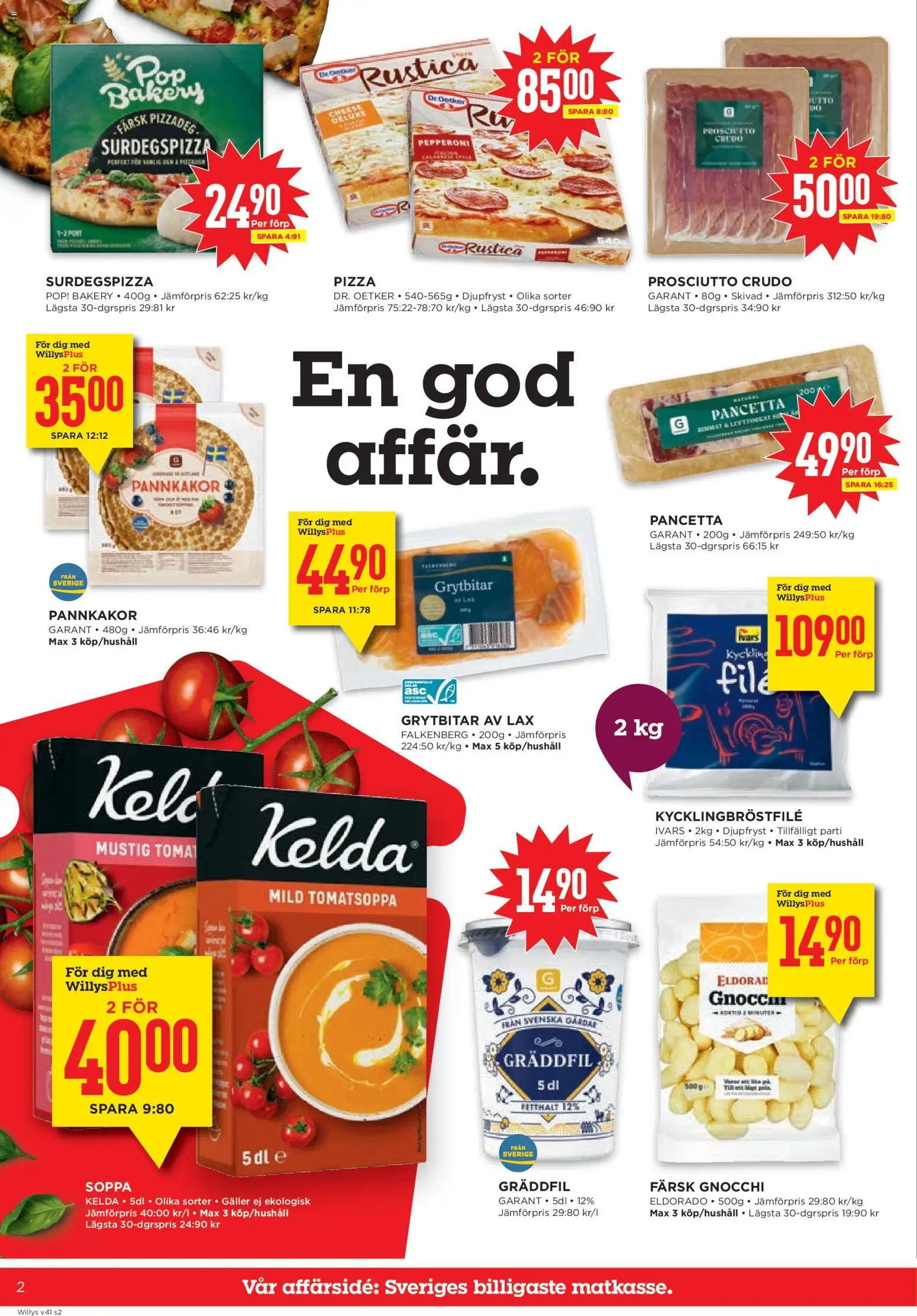 Willys erbjudanden Reklamblad in Sverige