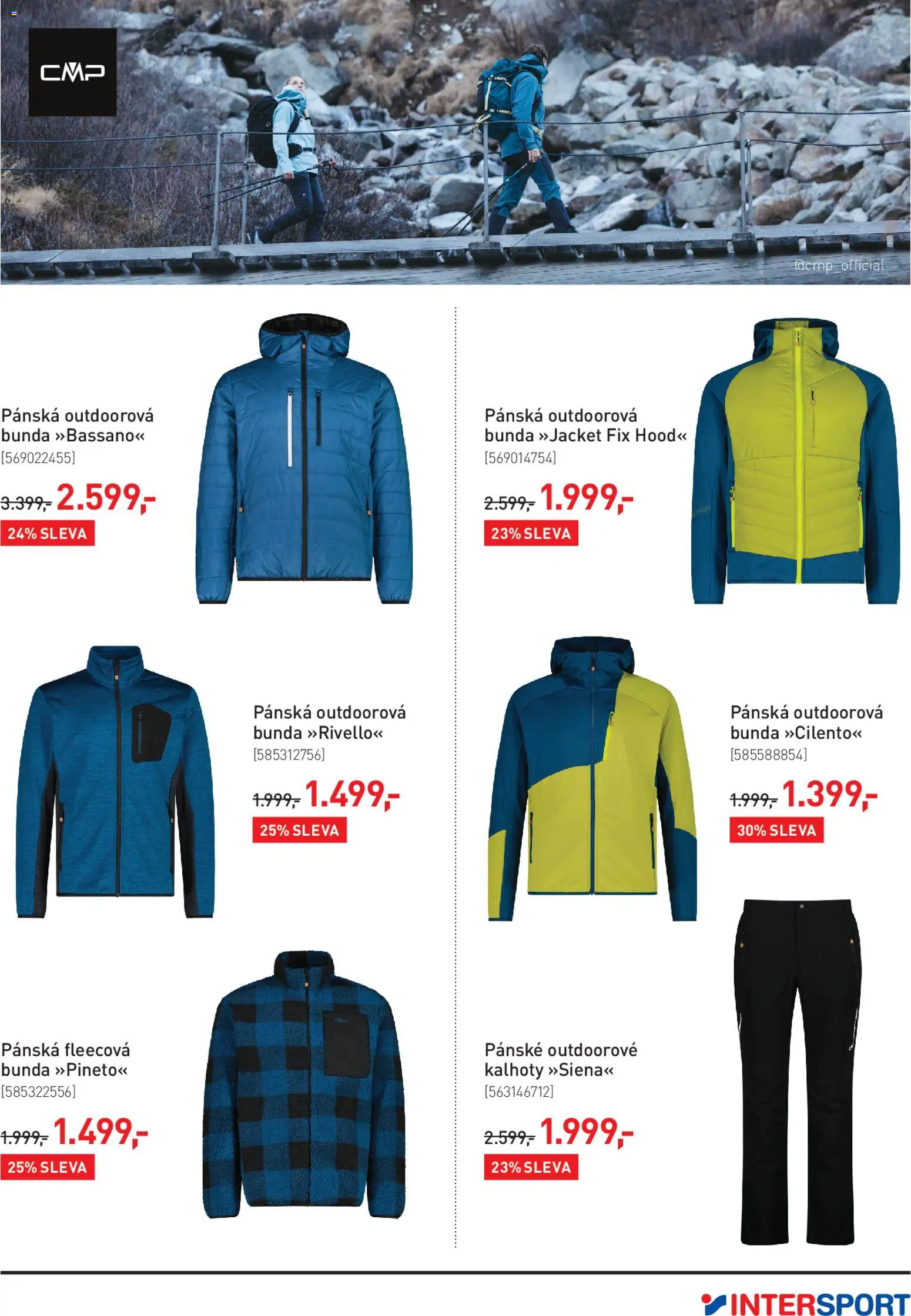 Intersport leták Leták in Česko