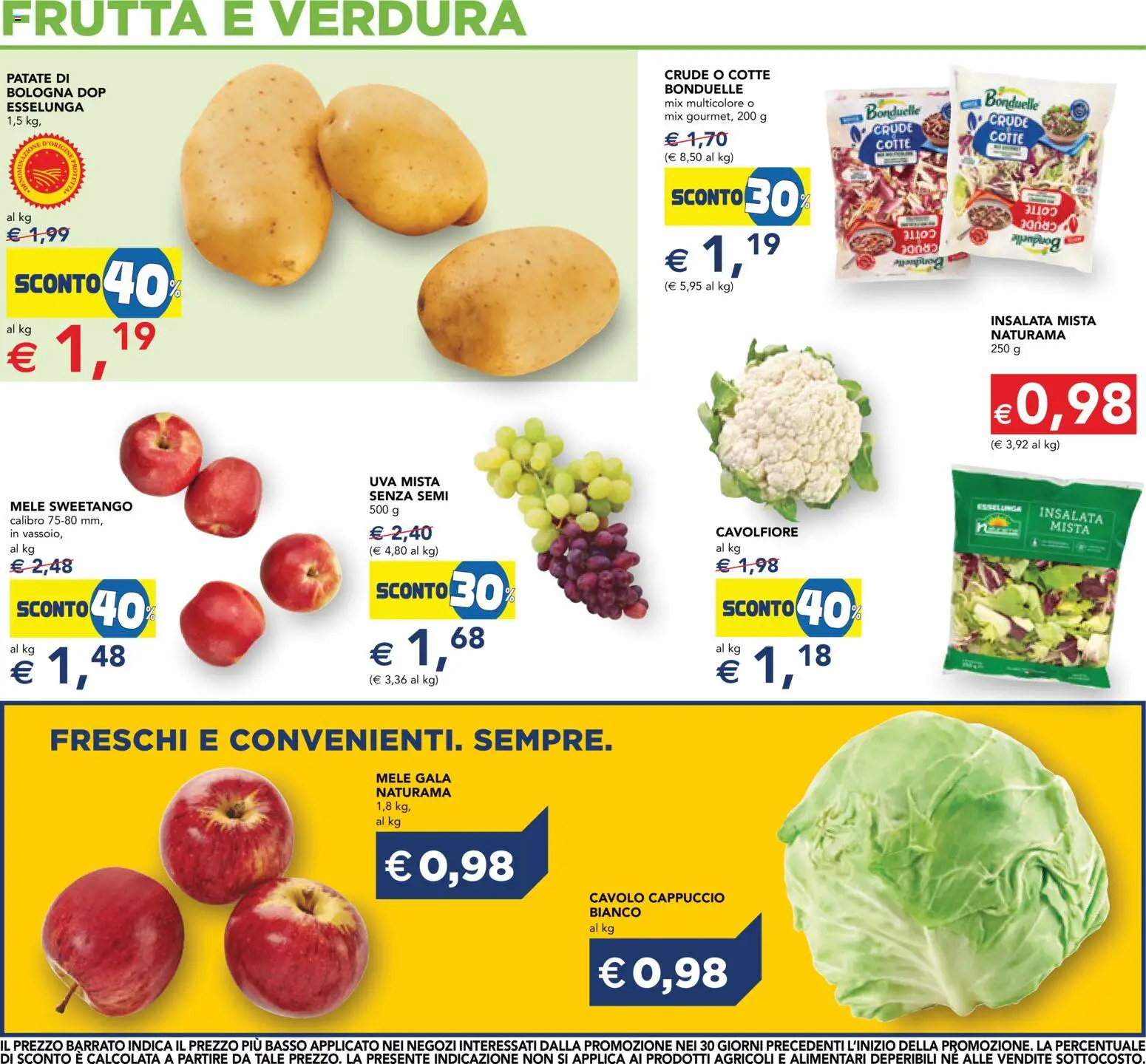 Esselunga S volantino Volantino in Italy