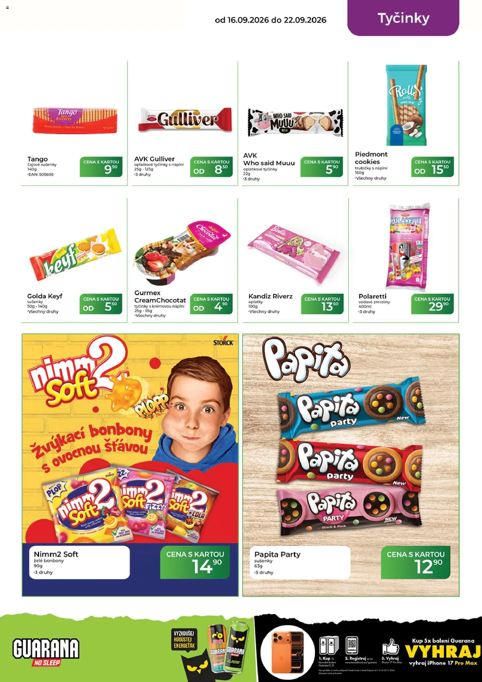 Tamda Foods leták Leták in Česko
