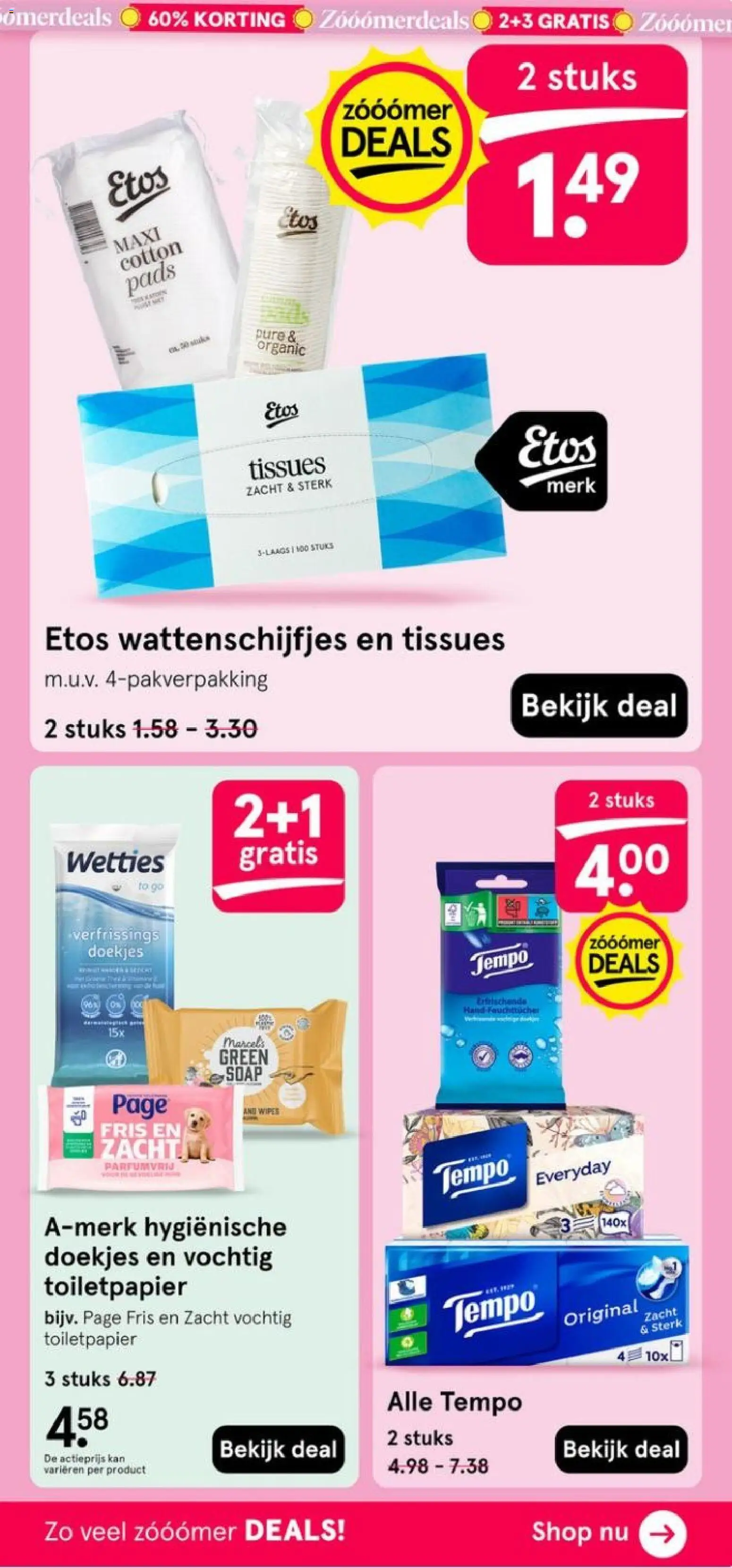 Nieuwe » Etos folder voor Juli « is er! Ontdek geweldige aanbiedingen en bespaar. | Nederland