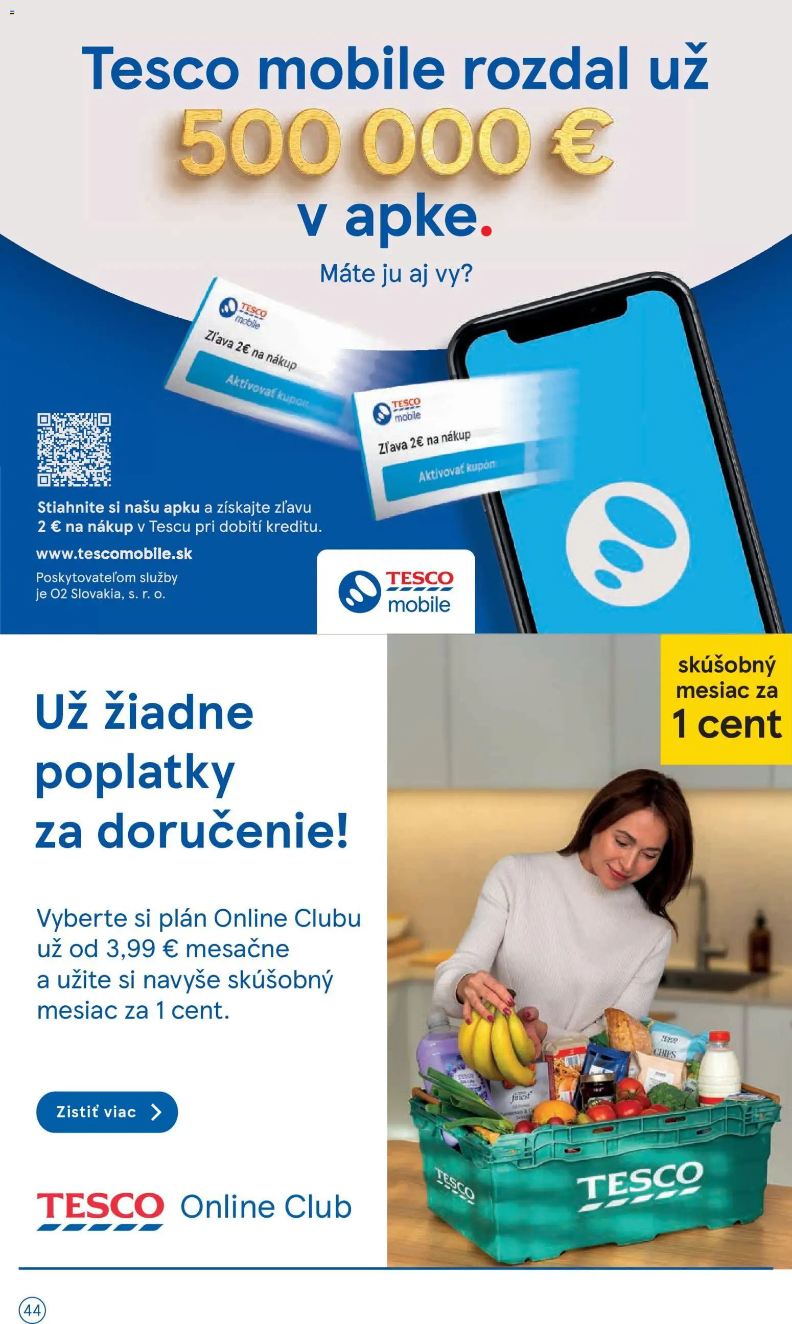 Tesco Hypermarket - leták Leták in Slovensko