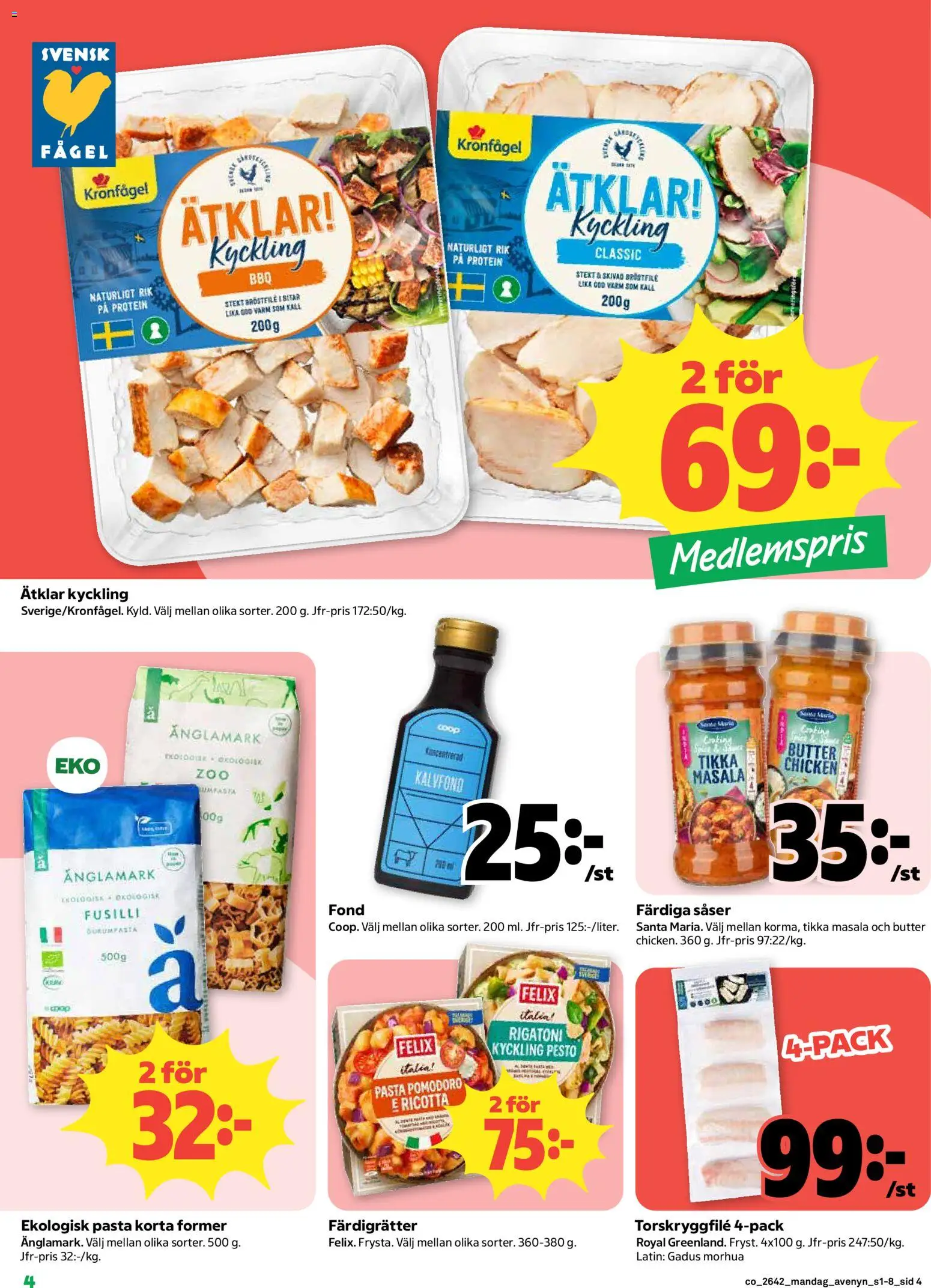 Coop erbjudanden Reklamblad in Sverige