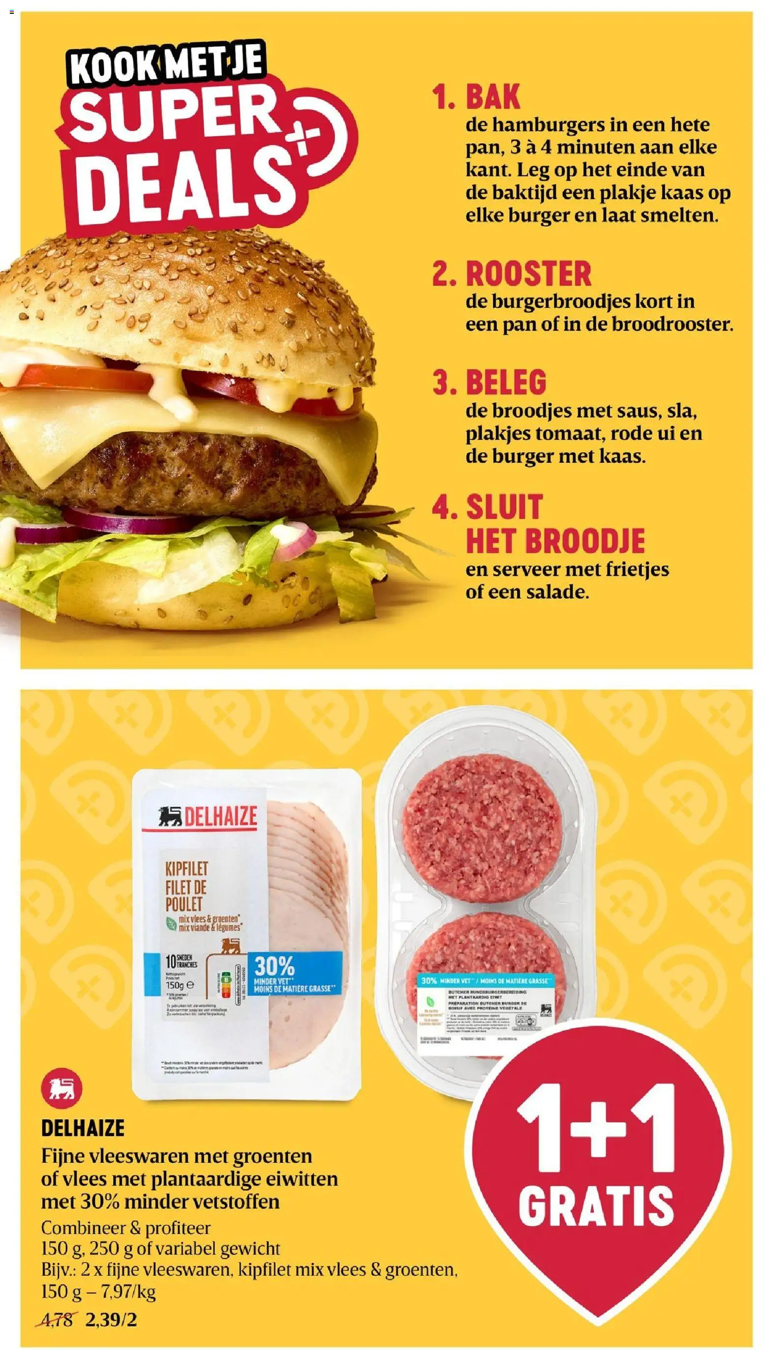 Delhaize folder Folder in België