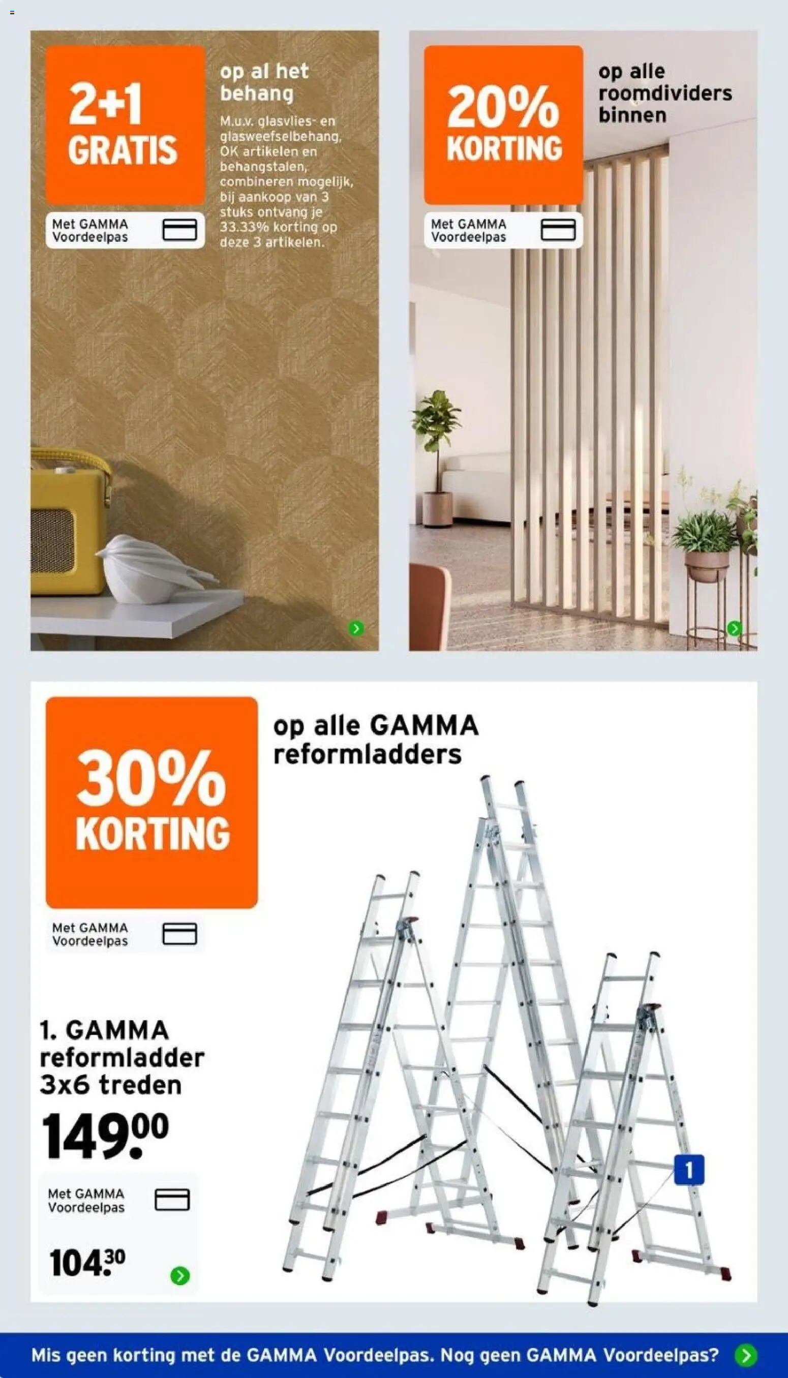 GAMMA folder Folder in Nederland