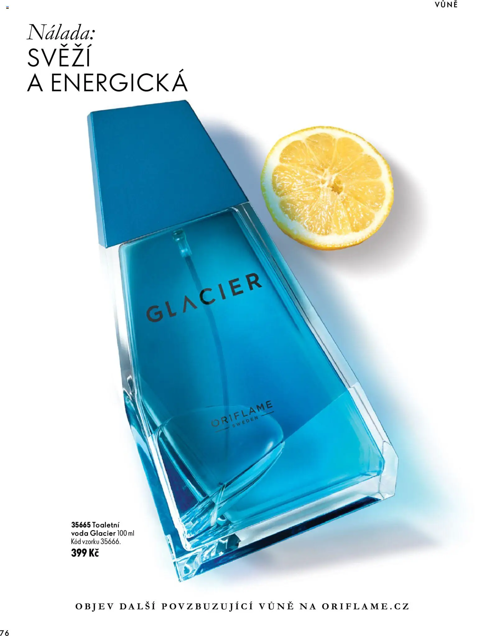 Oriflame katalog Novage+ Proceuticals Leták in Česko