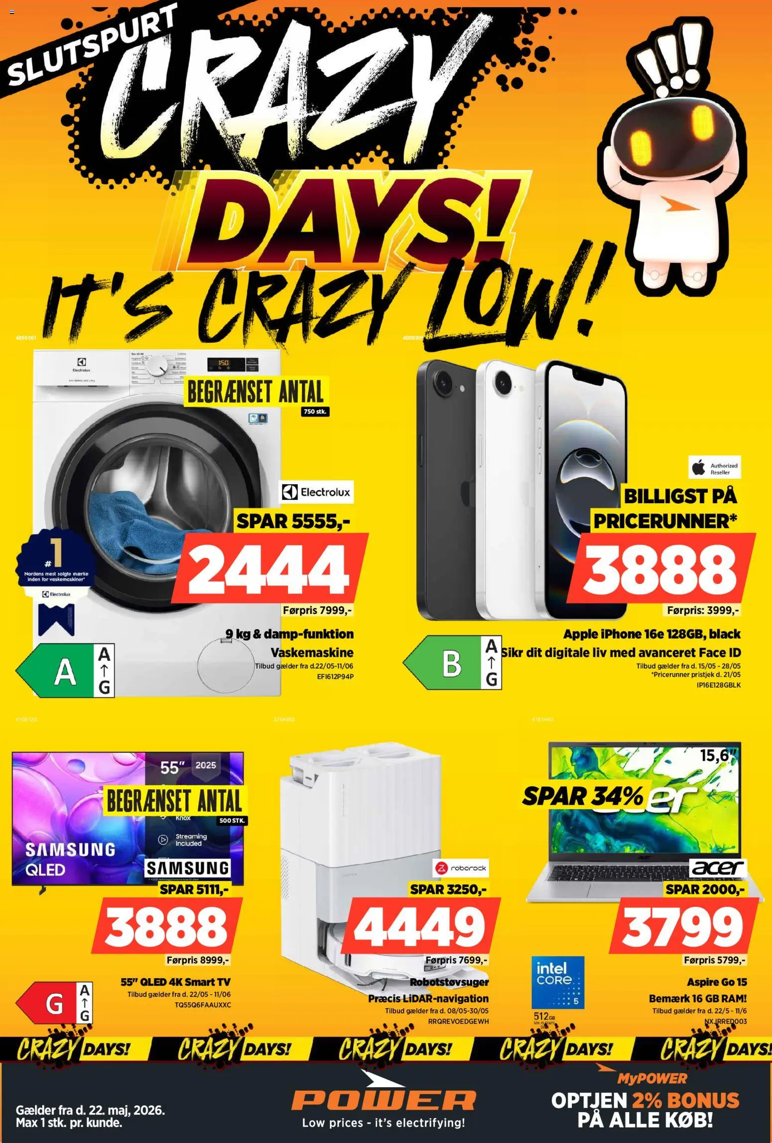 🛍️ Power - Tilbudsavis fra 22/05/2026 » Se eksklusive tilbud og spar penge i dag! 💰 | Danmark