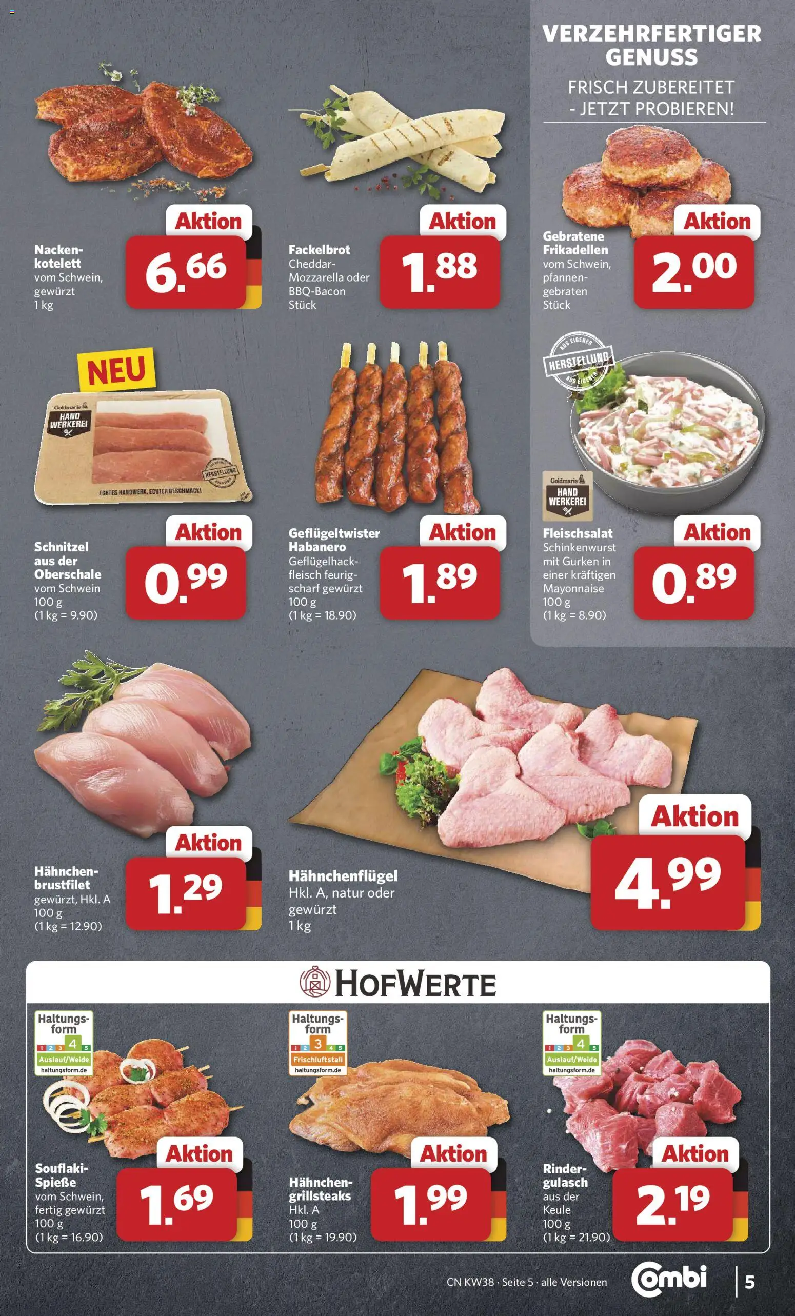 Combi Prospekt Prospekt in Deutschland